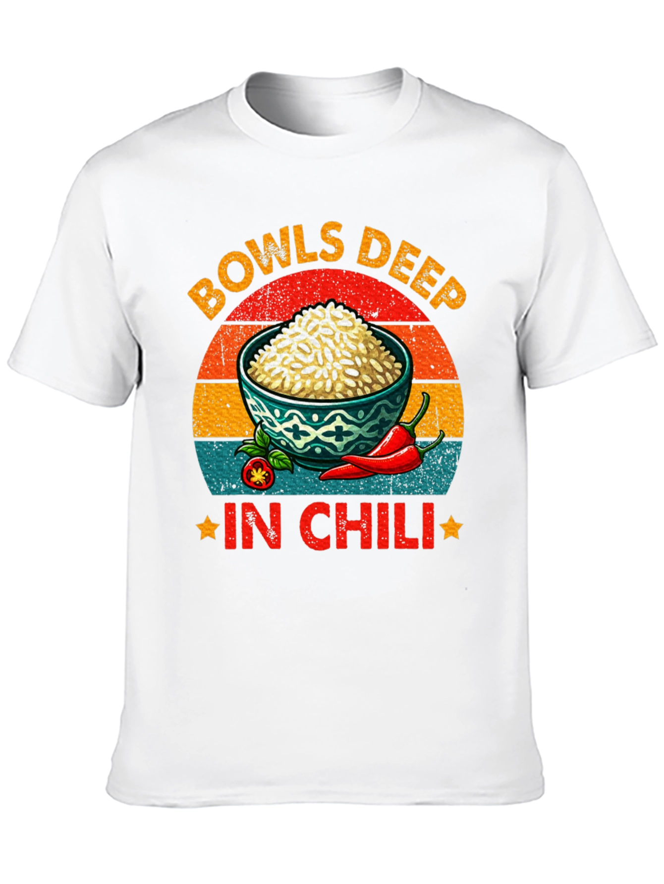 Bowls Deep in Chili T-Shirt