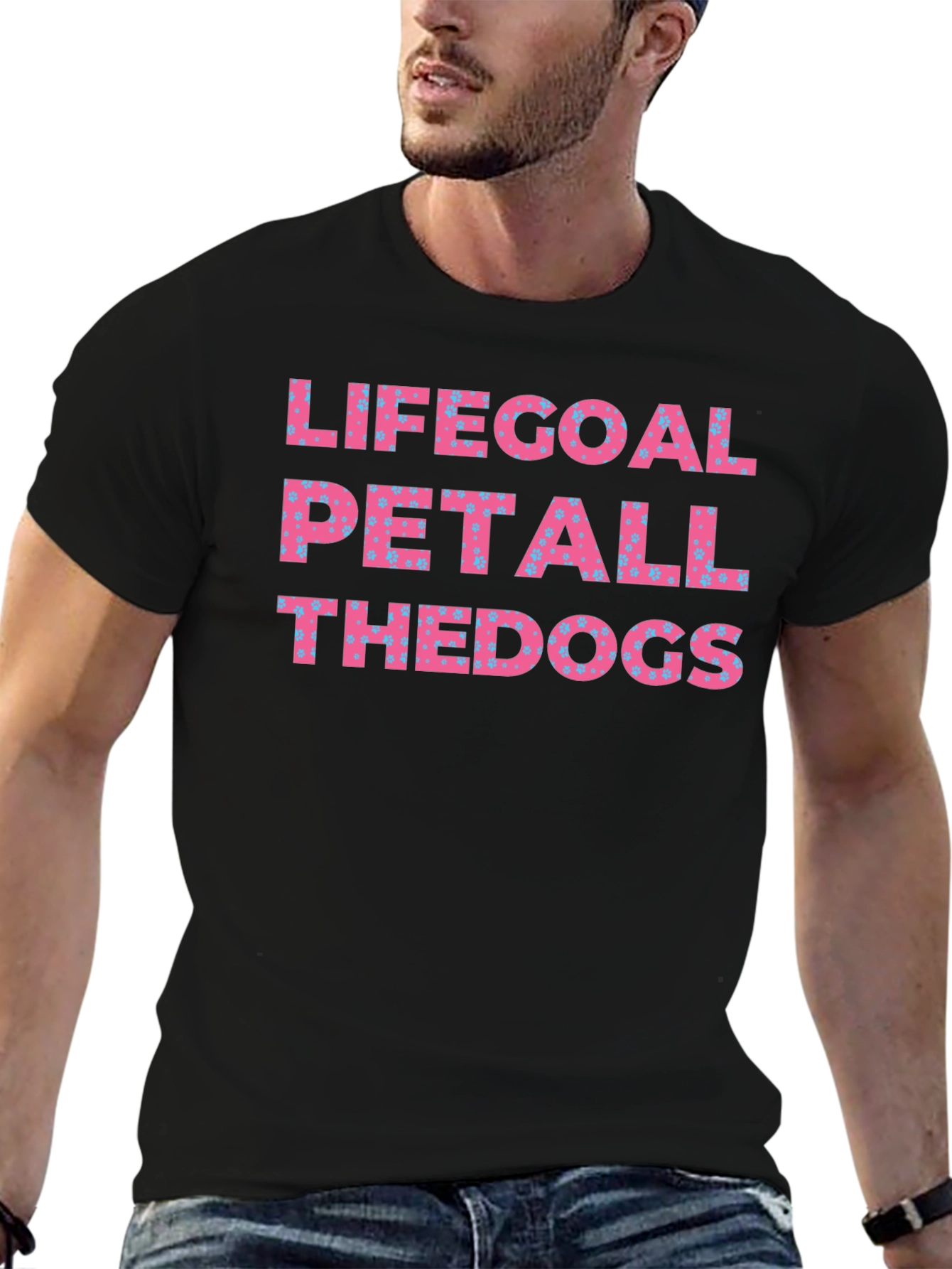Lifegoal Pet All the Dogs Graphic Tee