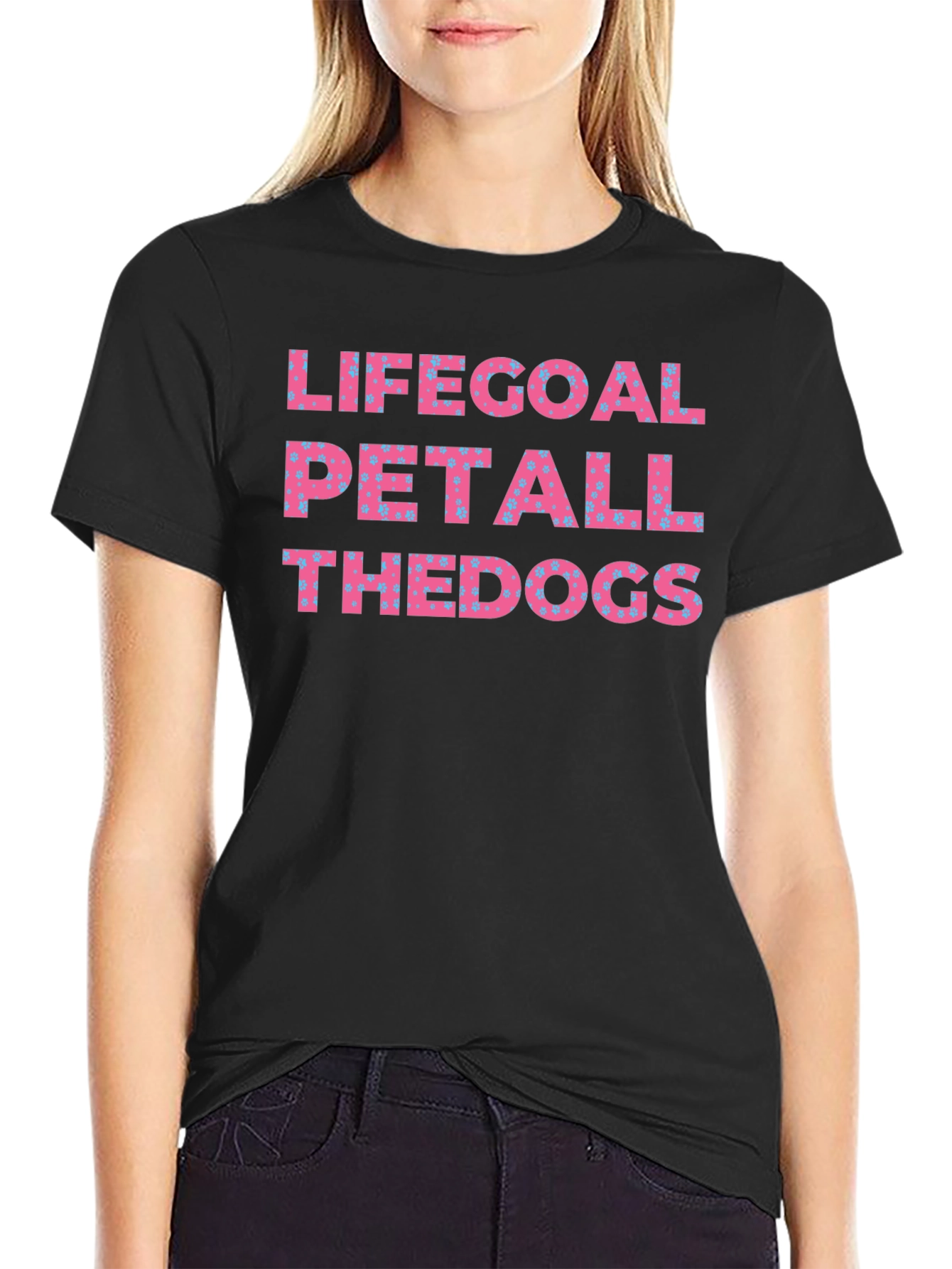 Lifegoal Pet All the Dogs Graphic Tee