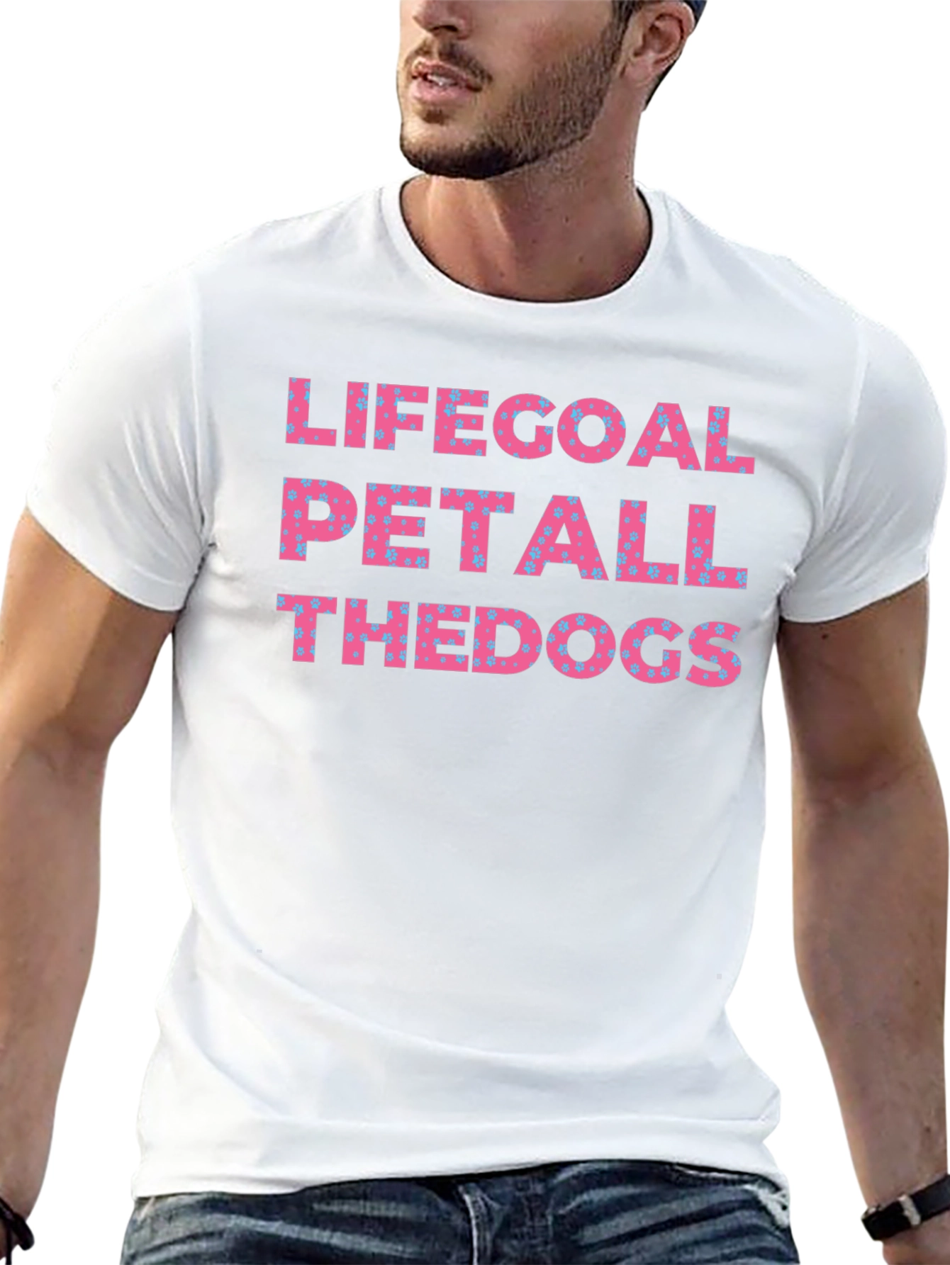Lifegoal Pet All the Dogs Graphic Tee