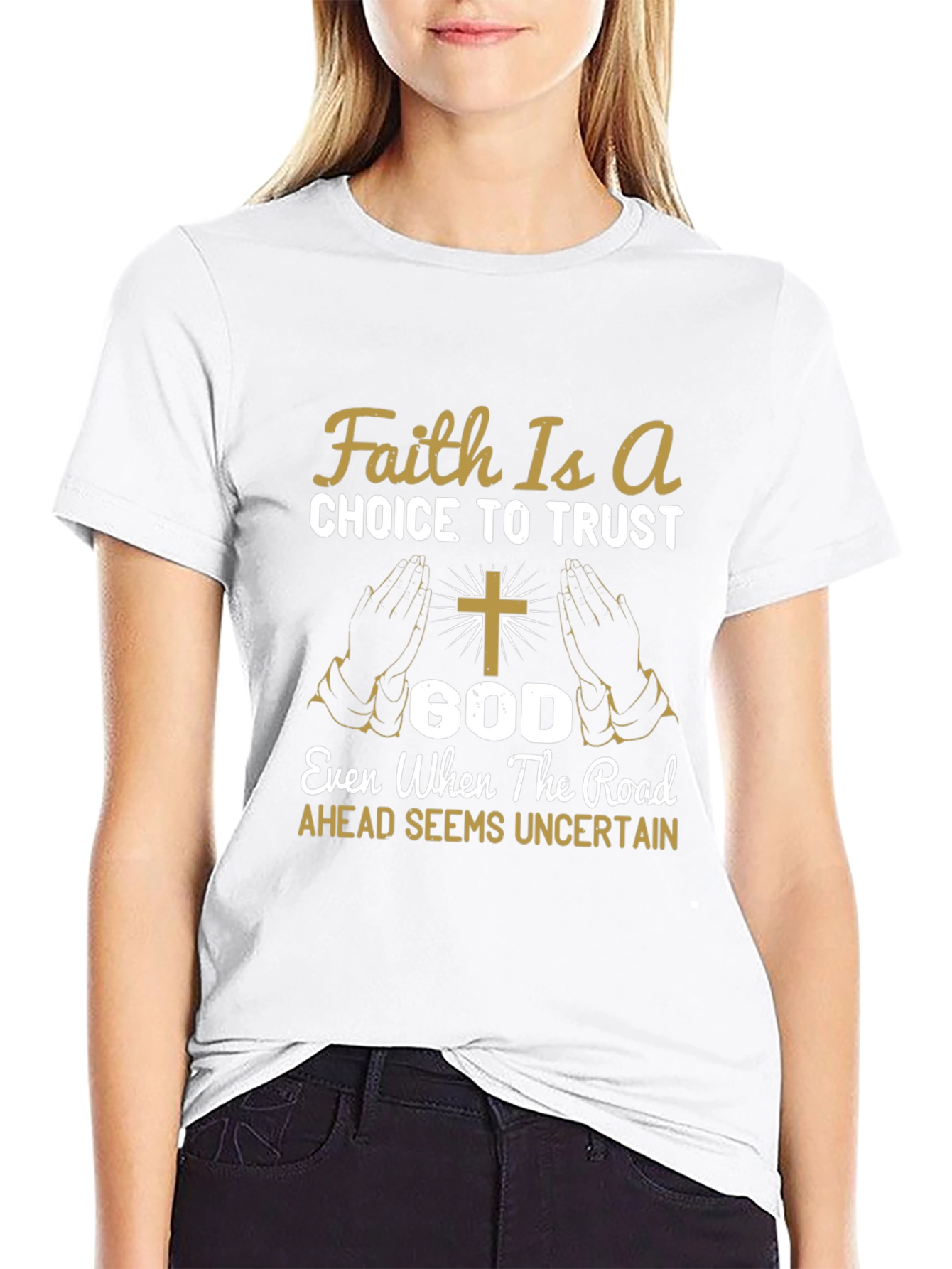 Faith Is A Choice Trust God T-Shirt