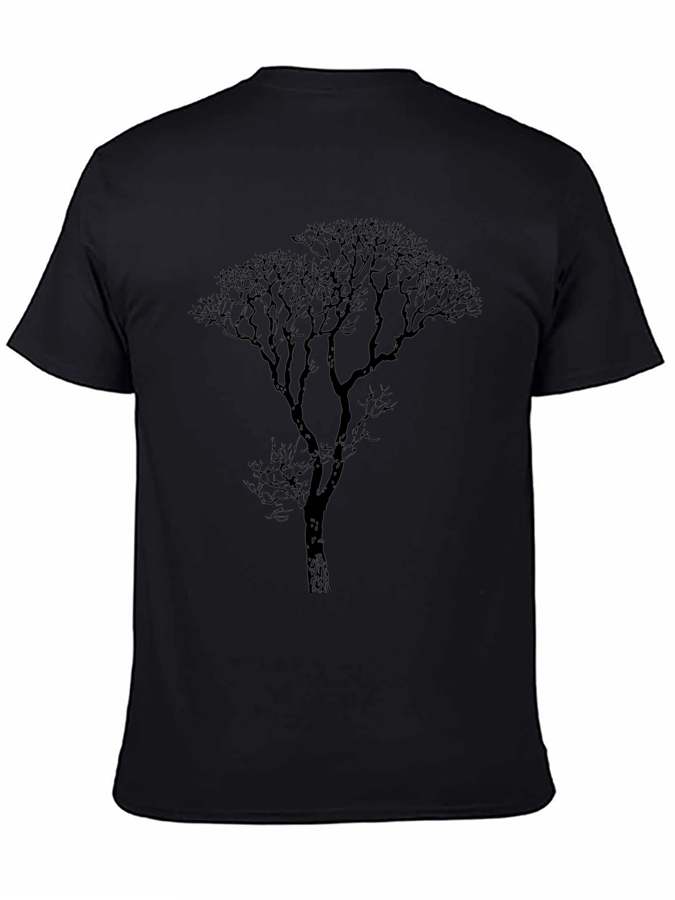 Tree Graphic T-Shirt - Mens Black Tee