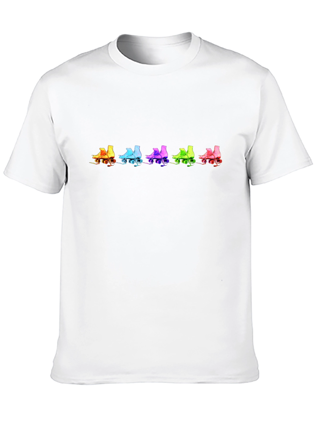 Retro Roller Skate Graphic T-Shirt