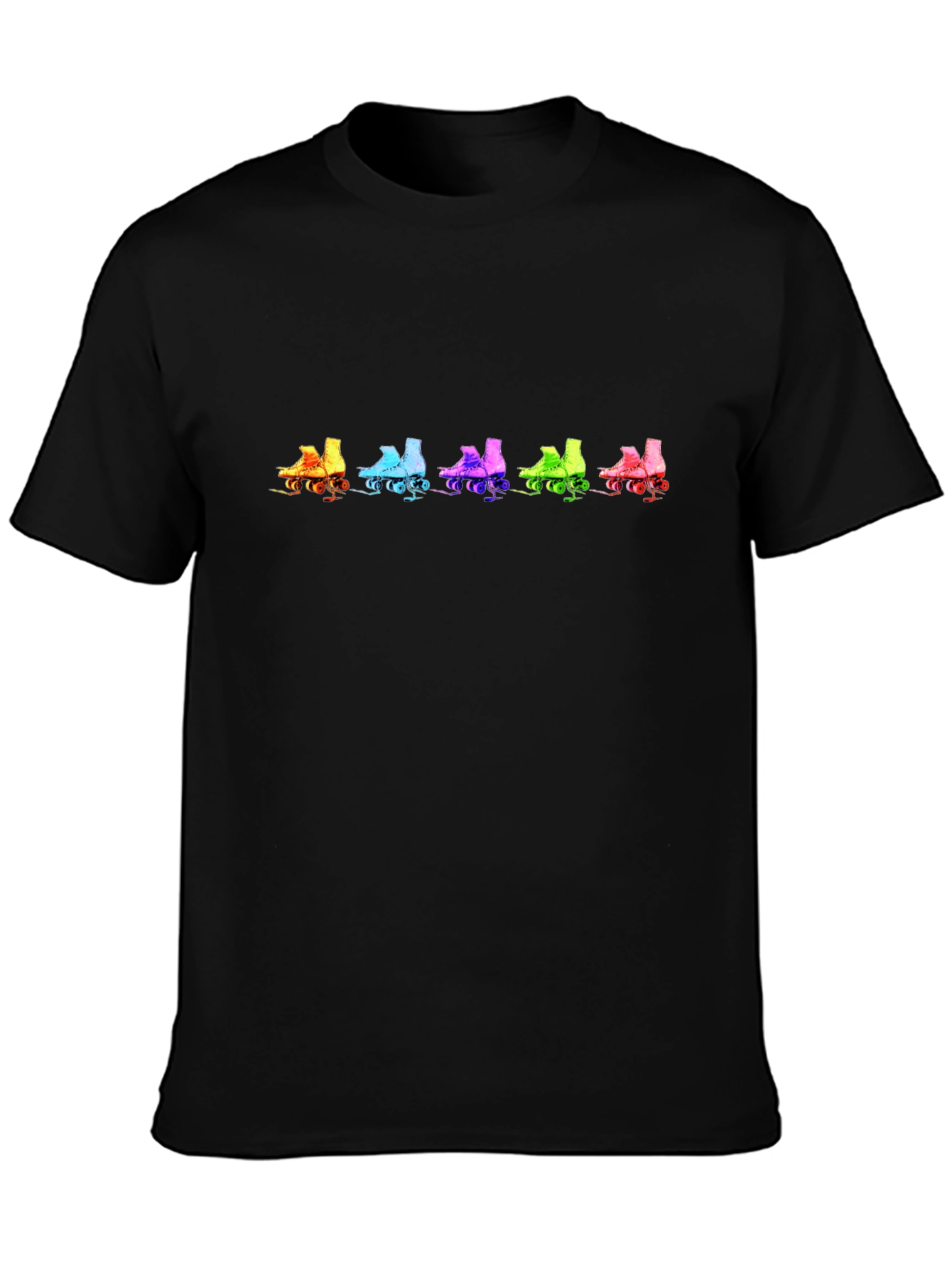 Retro Roller Skate Graphic T-Shirt