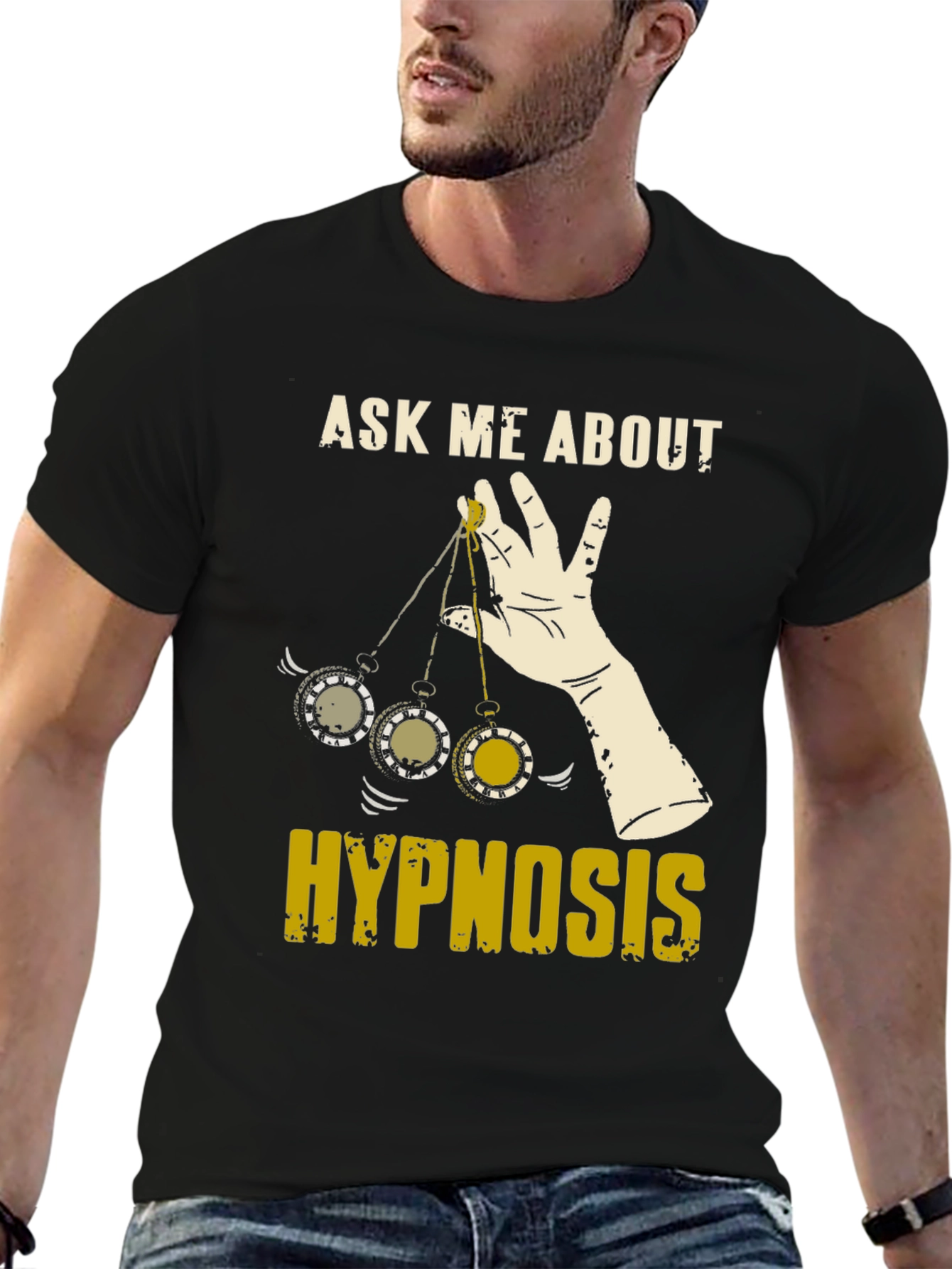 Ask Me About Hypnosis Graphic Tee