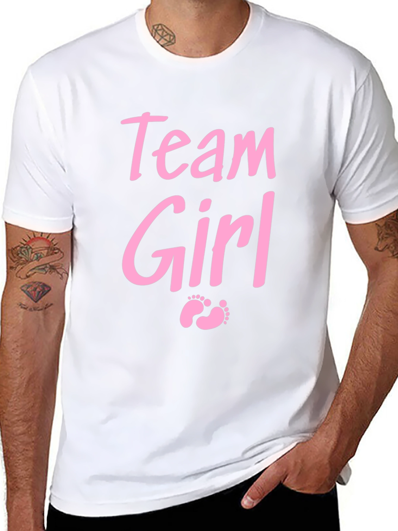 Team Girl Gender Reveal T-Shirt