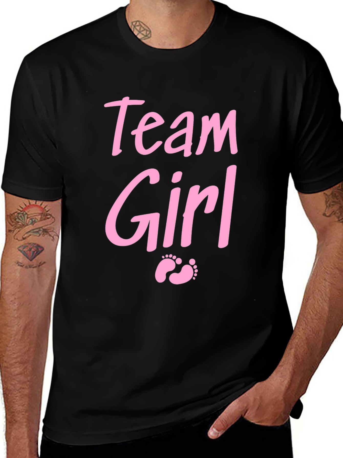 Team Girl Gender Reveal T-Shirt