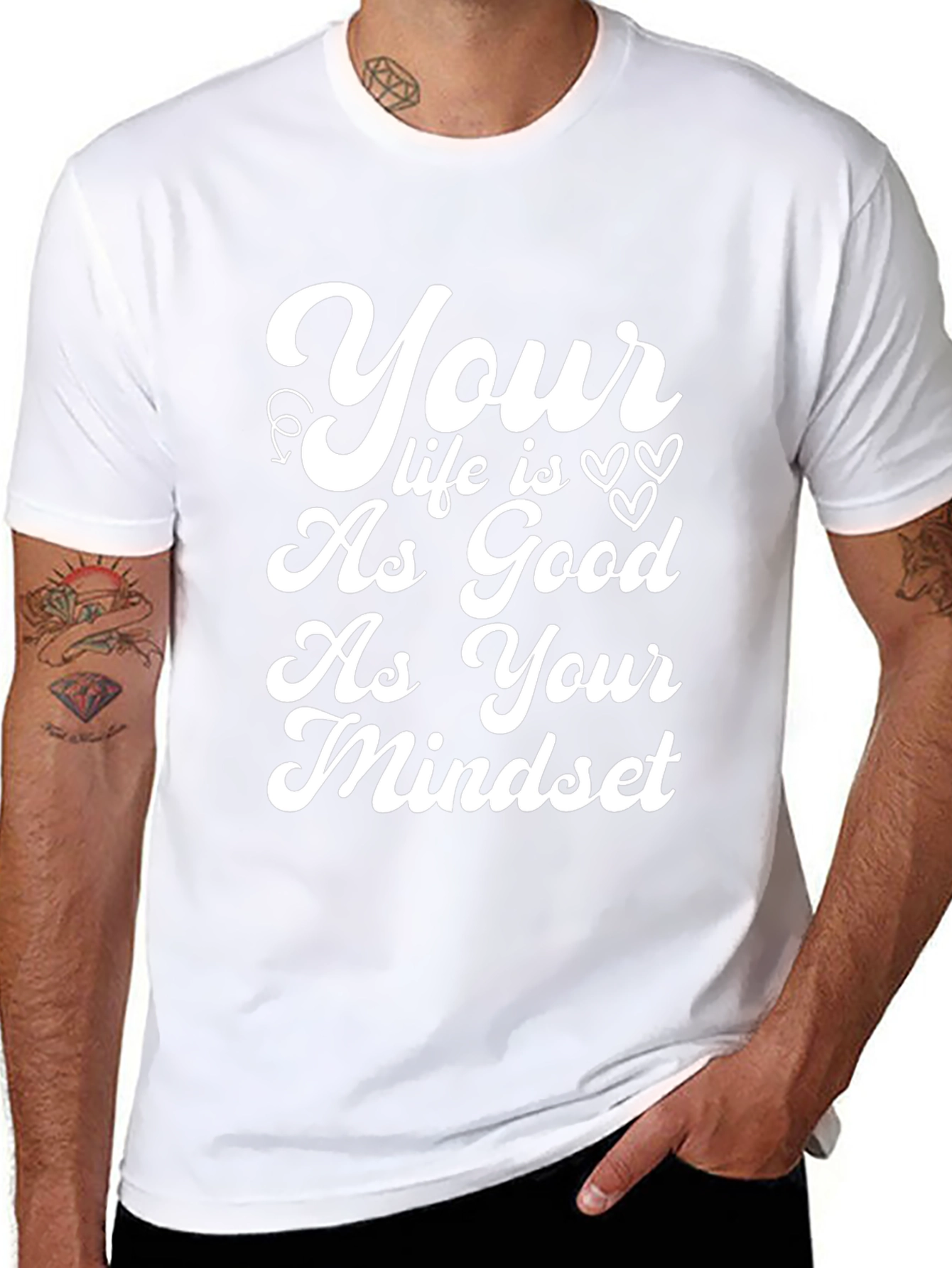 Inspirational Graphic T-Shirt - Mindset Matters