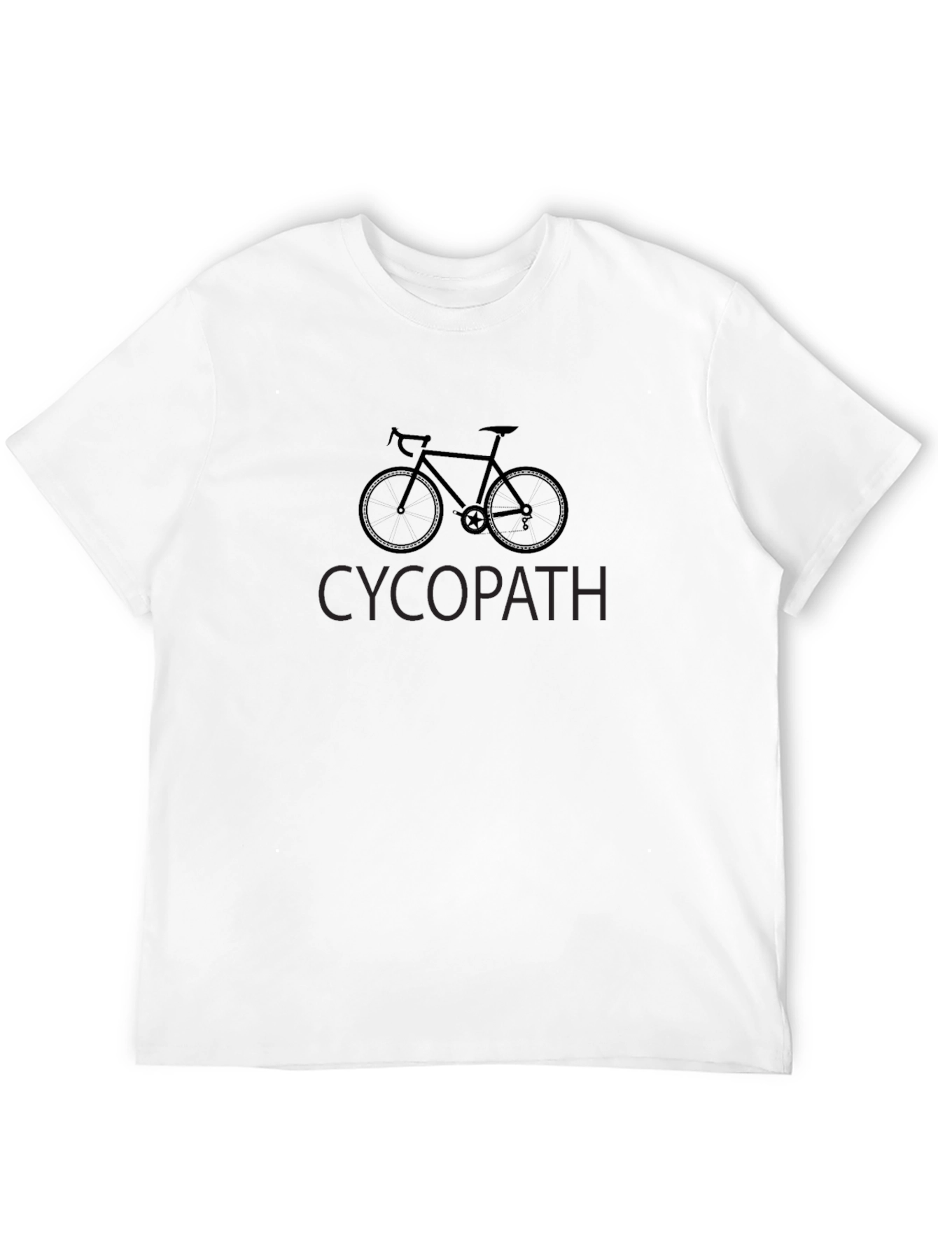 Cycopath Bicycle Graphic T-Shirt - Cycling Enthusiast Apparel