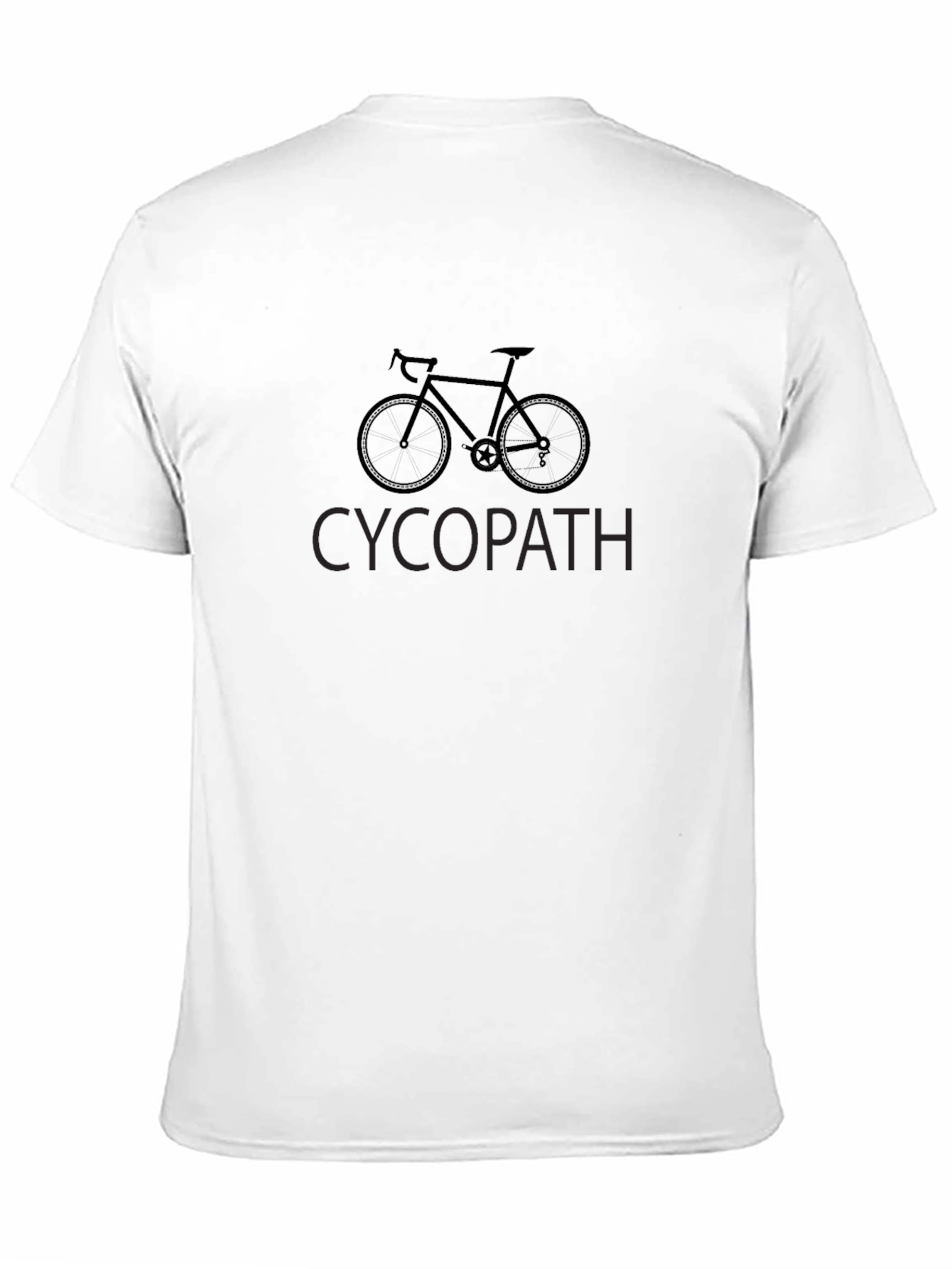 Cycopath Bicycle Graphic T-Shirt - Cycling Enthusiast Apparel
