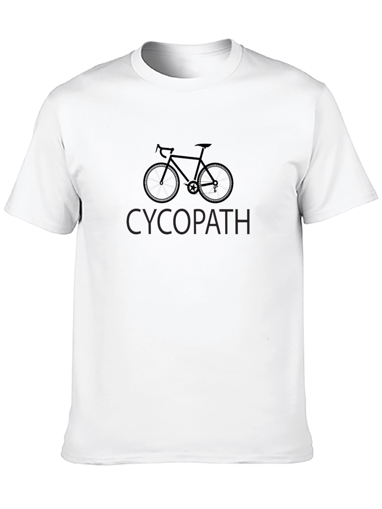 Cycopath Bicycle Graphic T-Shirt - Cycling Enthusiast Apparel