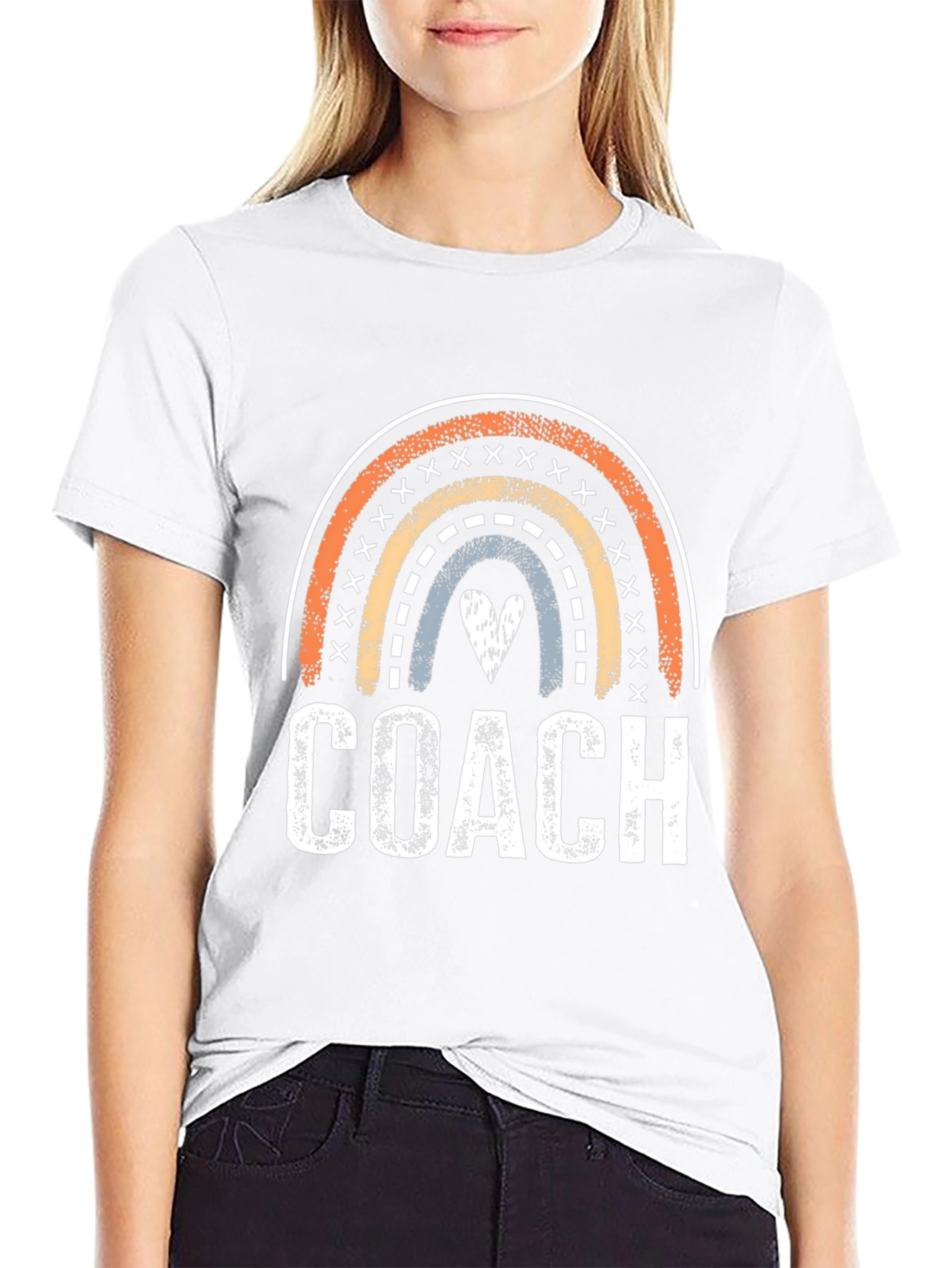Coach Rainbow Graphic Tee - Stylish Comfort