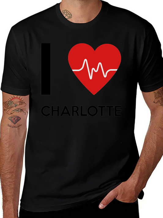 I Heart Charlotte Graphic T-Shirt