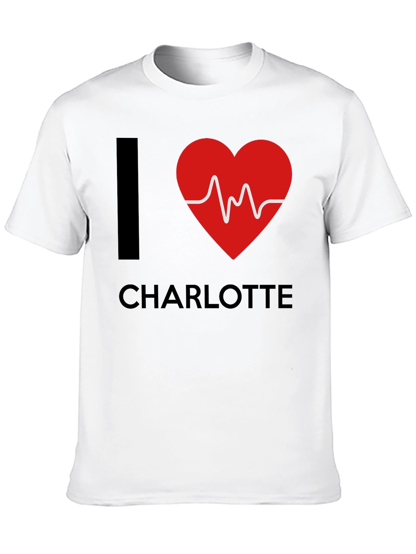 I Heart Charlotte Graphic T-Shirt
