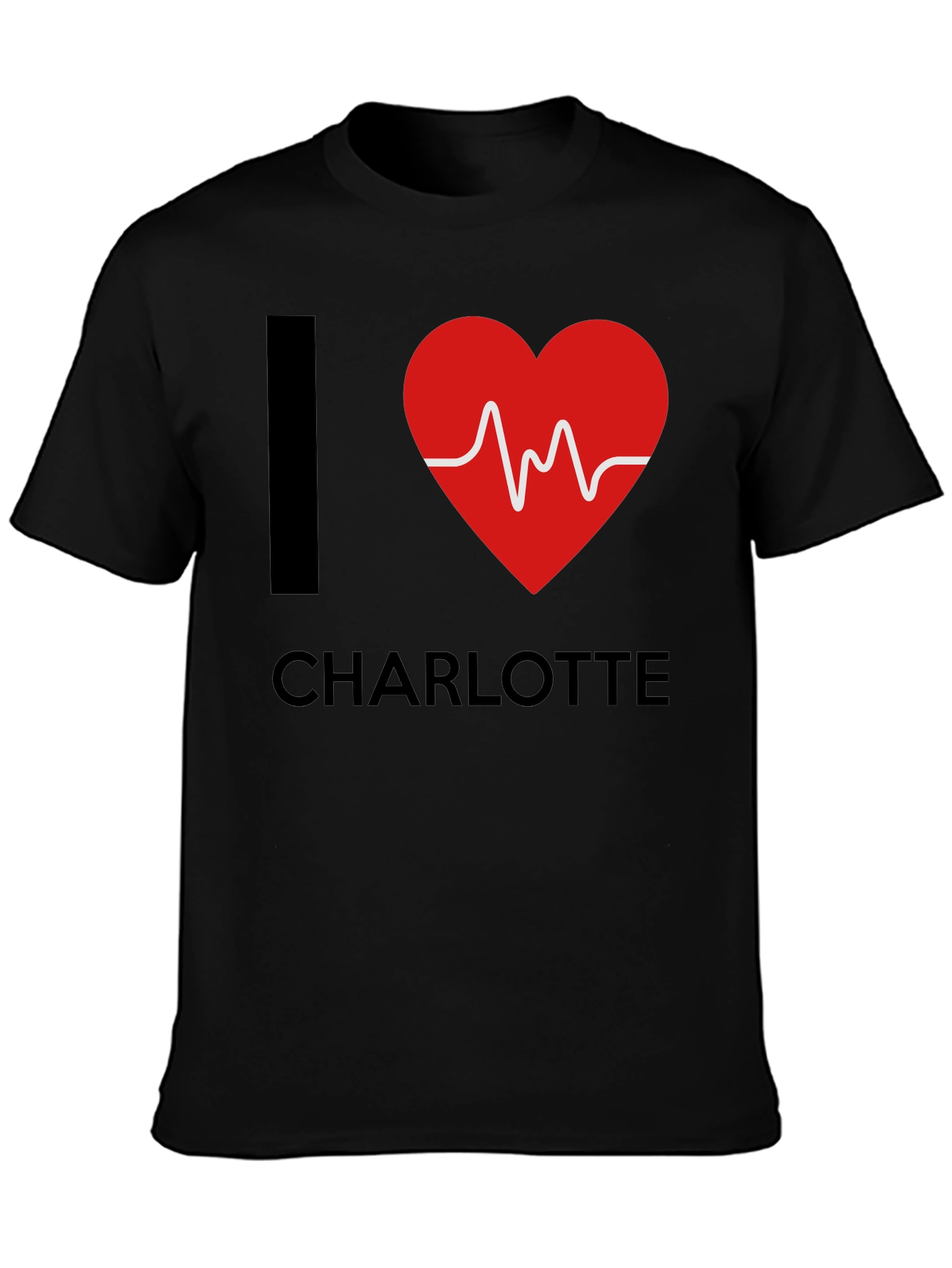 I Heart Charlotte Graphic T-Shirt