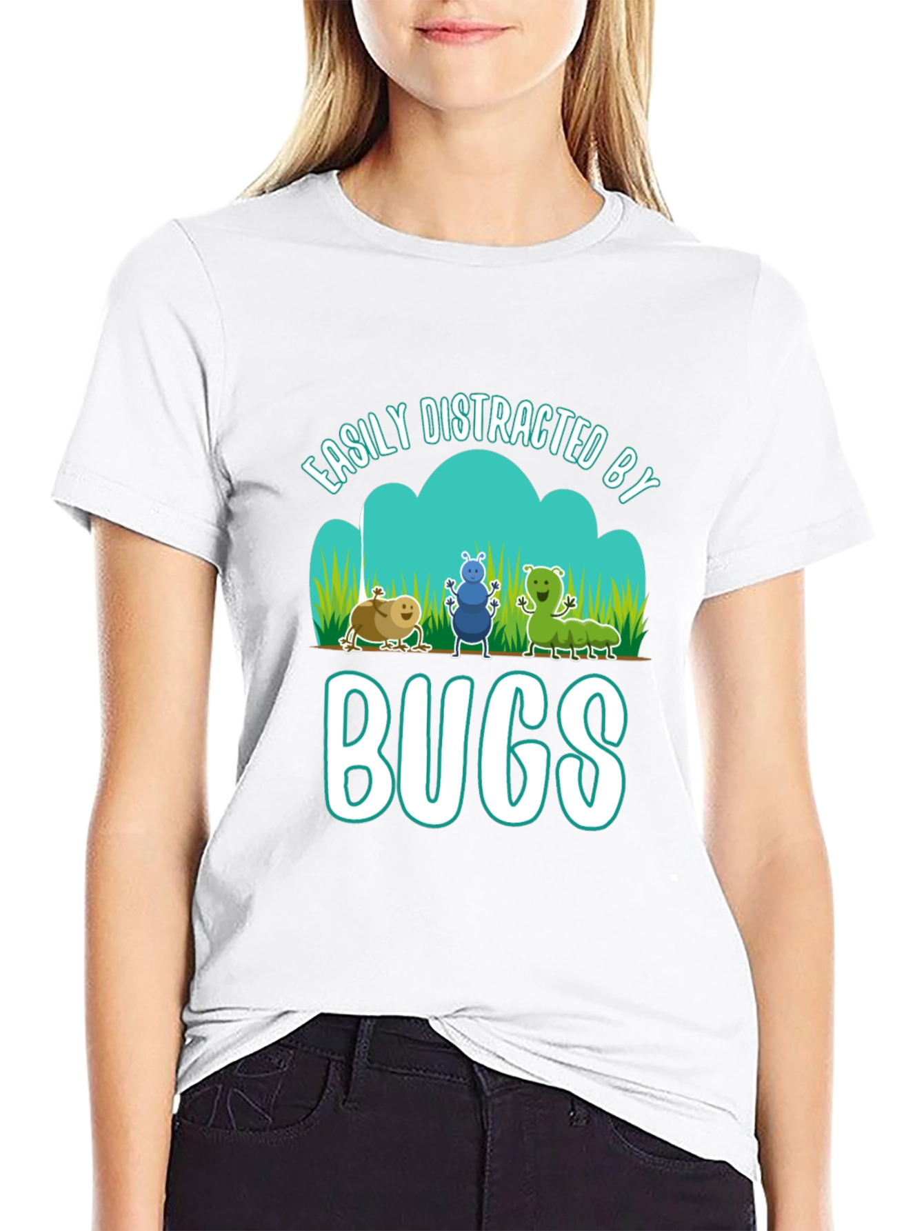 Easily Distracted By Bugs T-Shirt