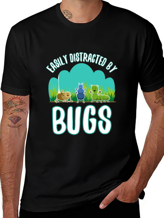 Easily Distracted By Bugs T-Shirt