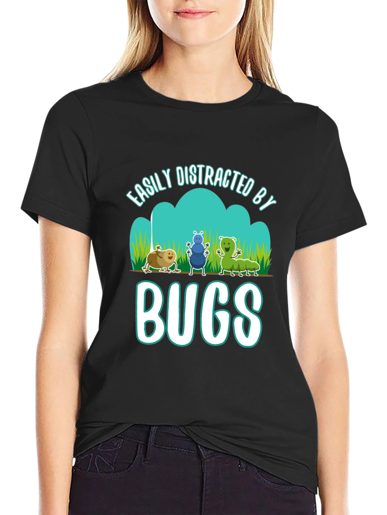 Easily Distracted By Bugs T-Shirt