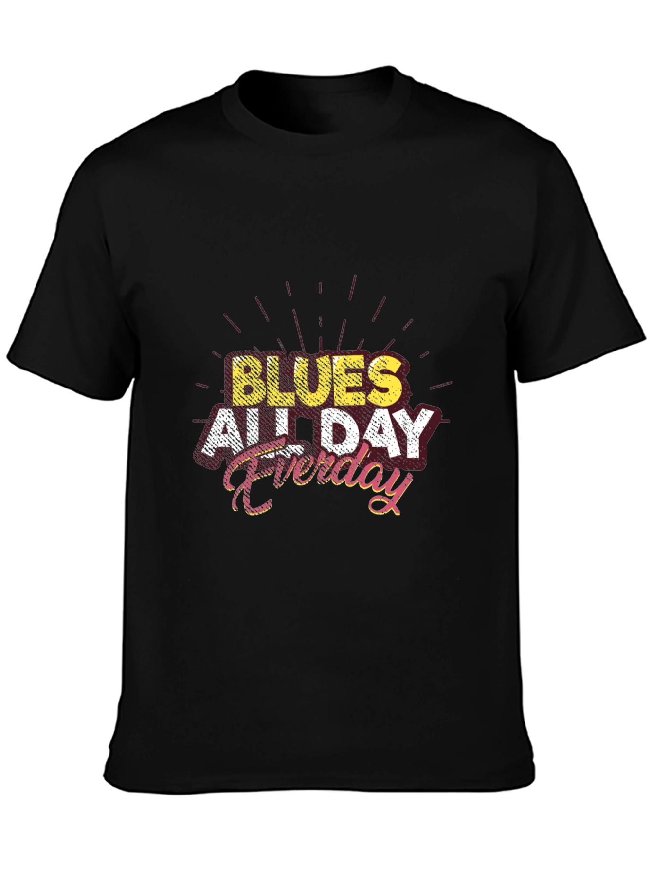 Blues All Day Everyday Graphic T-Shirt