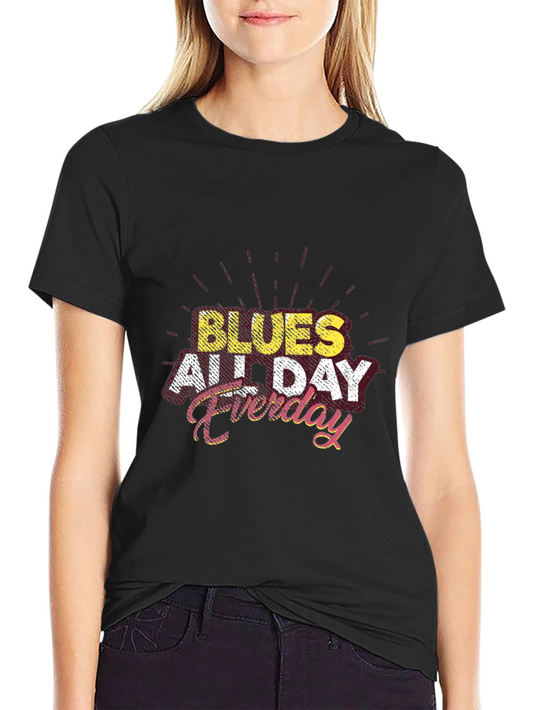 Blues All Day Everyday Graphic T-Shirt