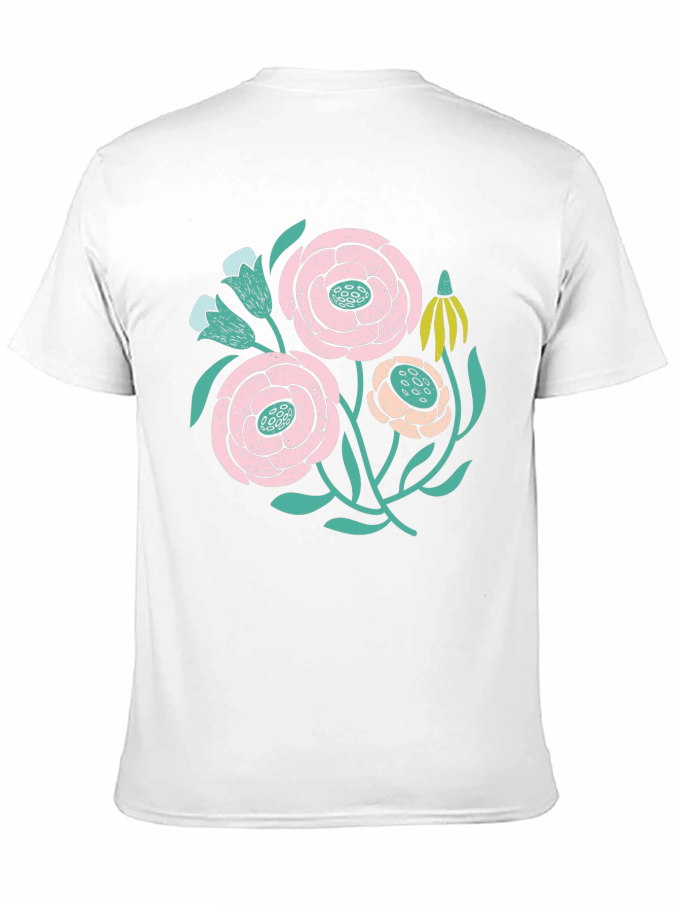 Floral Graphic Print T-Shirt