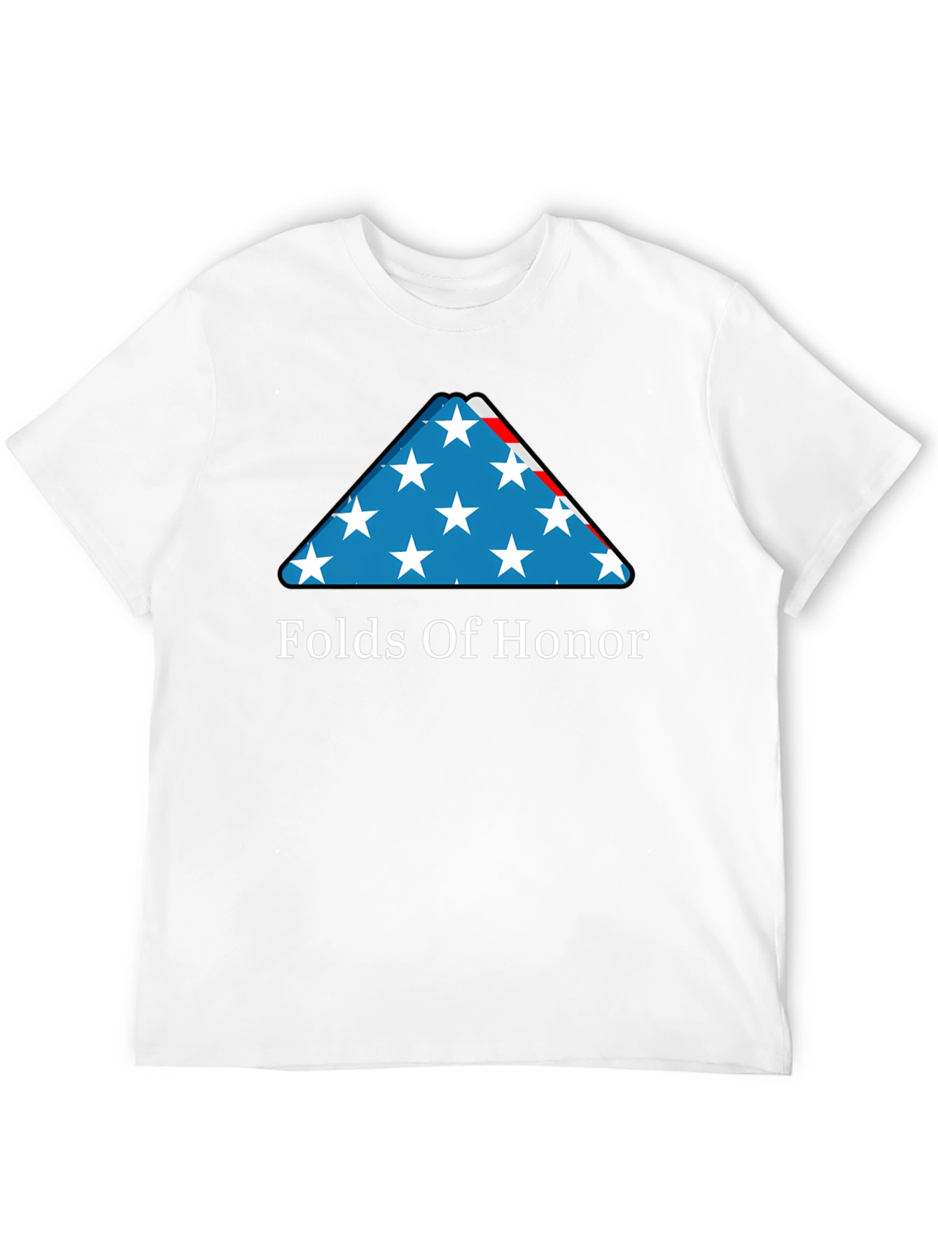 Folds Of Honor Patriotic Graphic T-Shirt