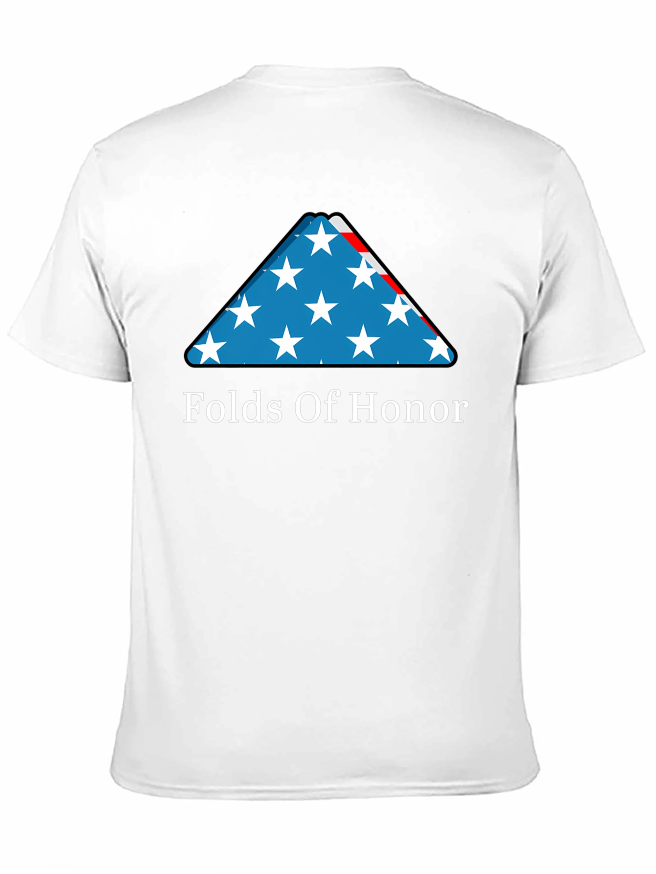 Folds Of Honor Patriotic Graphic T-Shirt