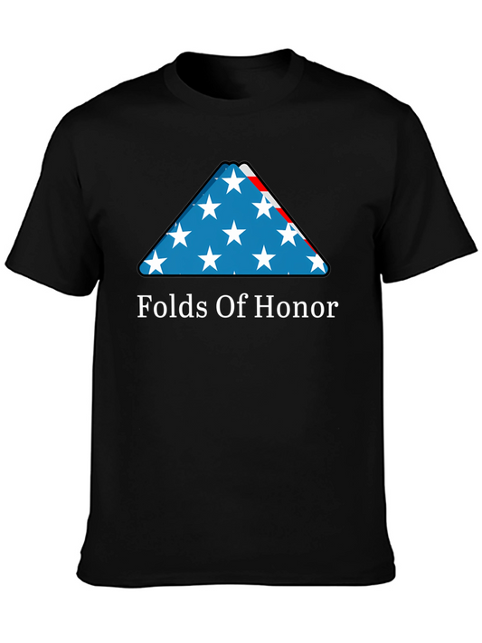 Folds Of Honor Patriotic Graphic T-Shirt