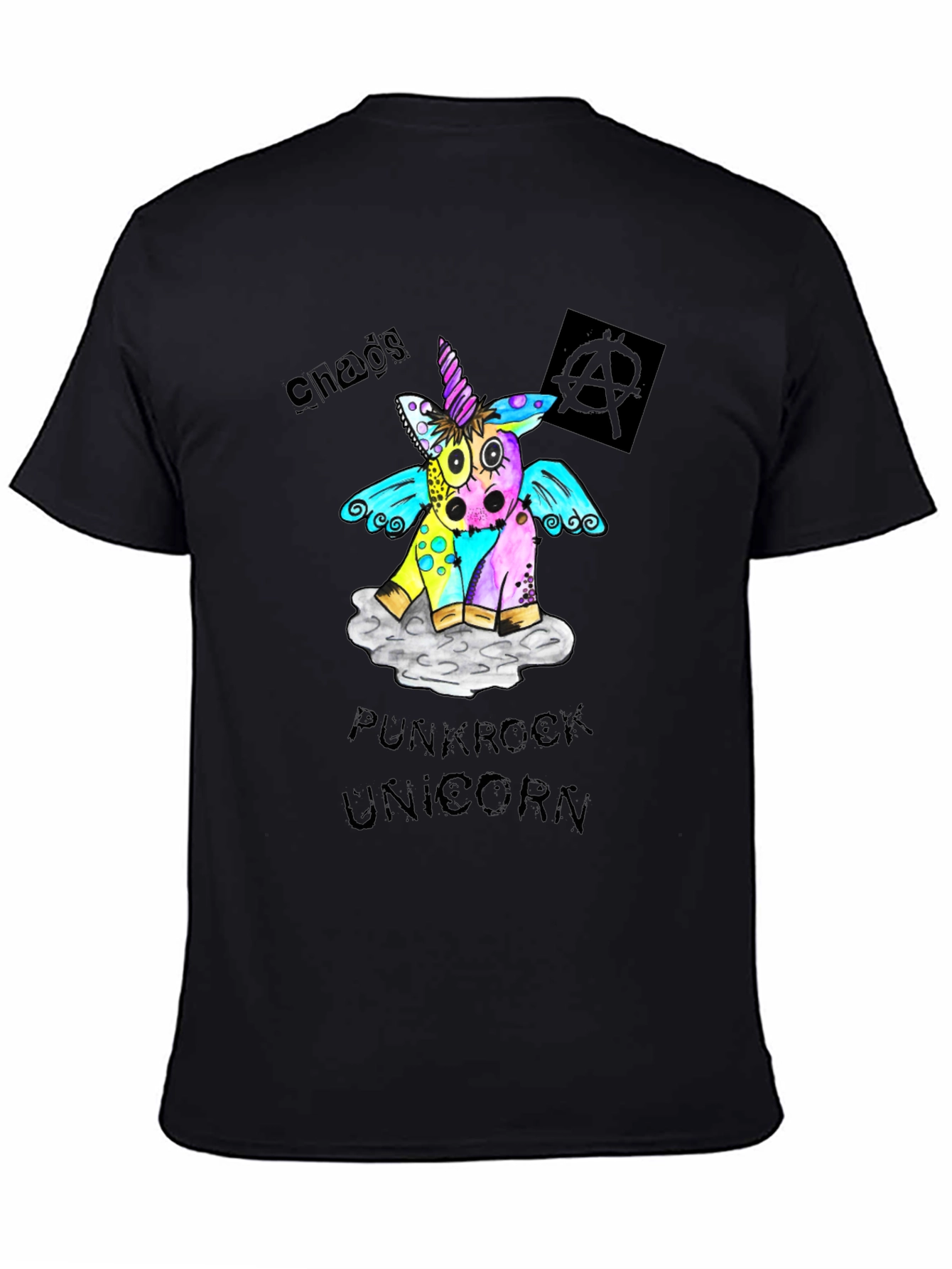 Chaos Punkrock Unicorn T-Shirt
