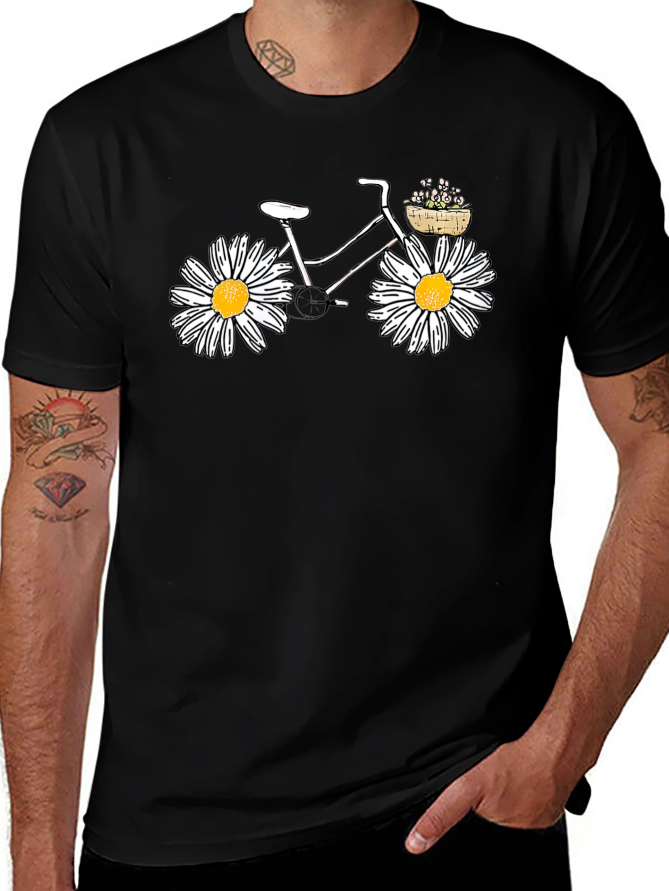 Daisy Bicycle Graphic Tee