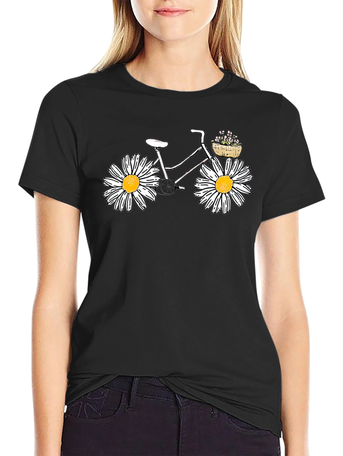 Daisy Bicycle Graphic Tee