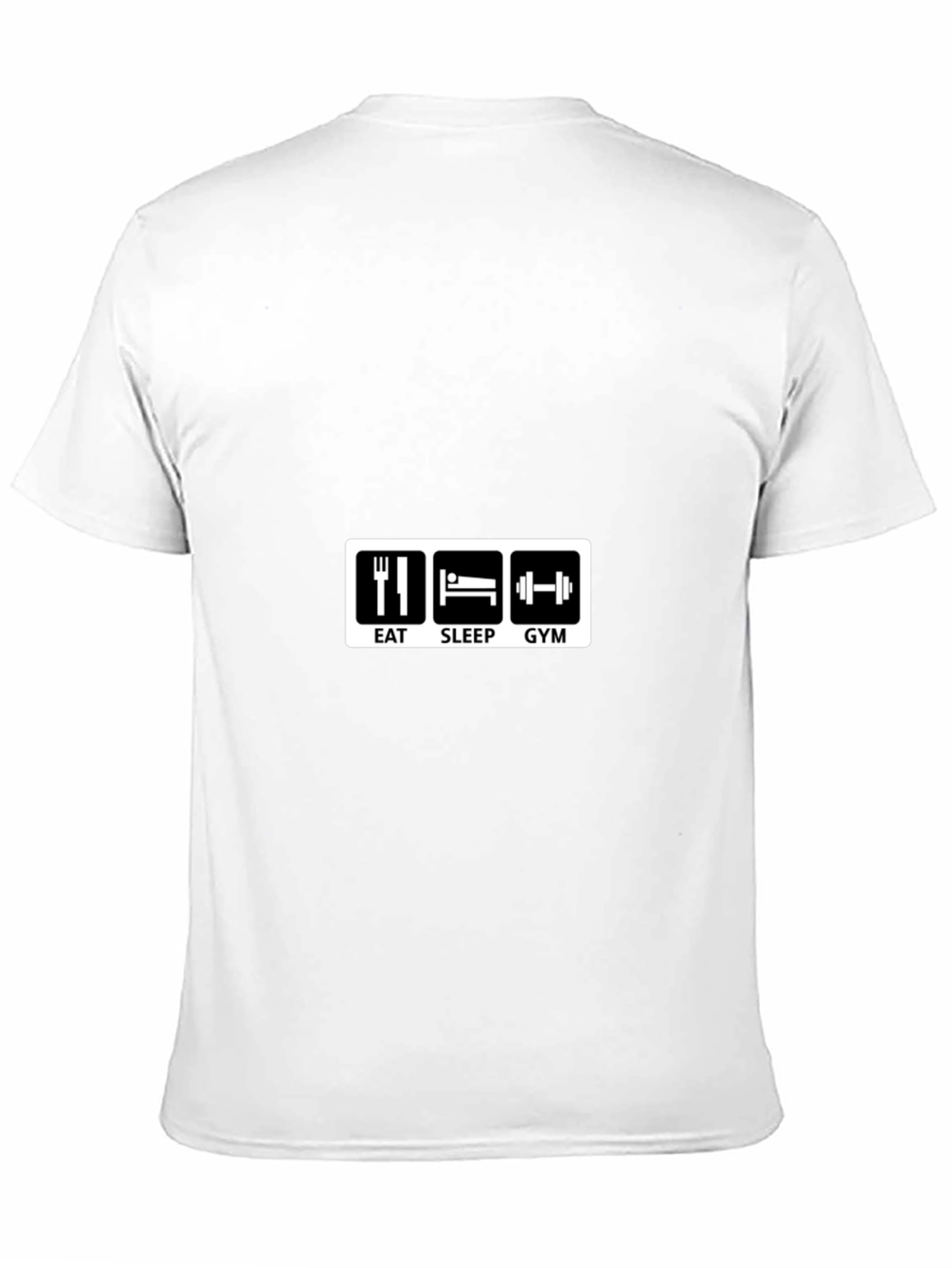 Eat Sleep Gym Black T-Shirt