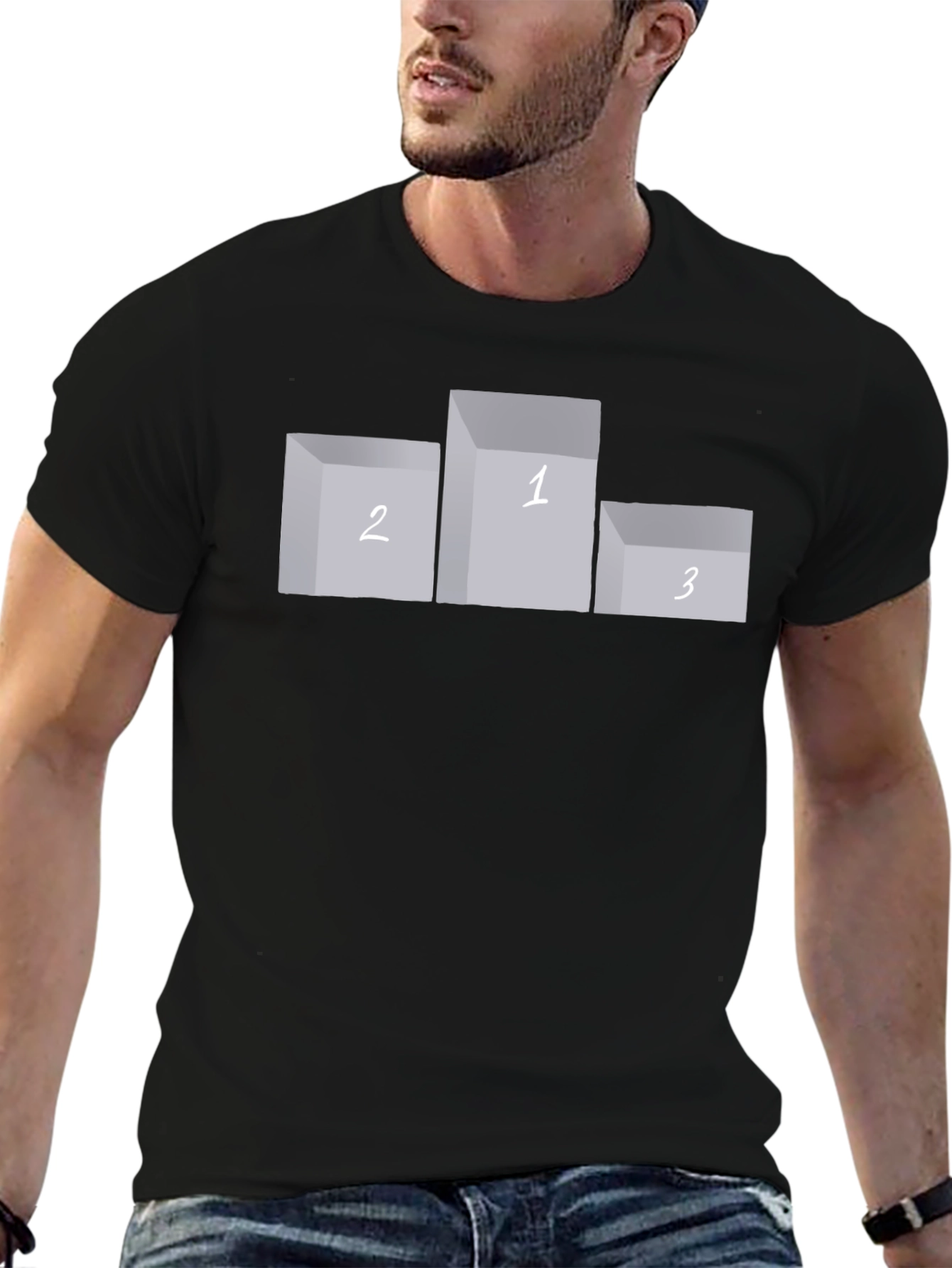 Podium T-Shirt: First Place Winner Tee