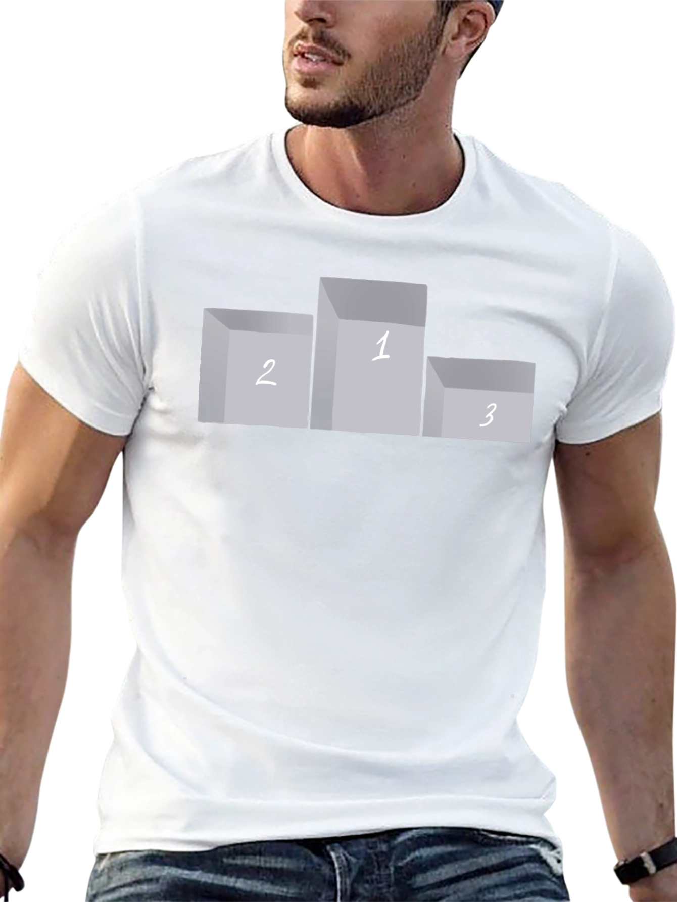 Podium T-Shirt: First Place Winner Tee