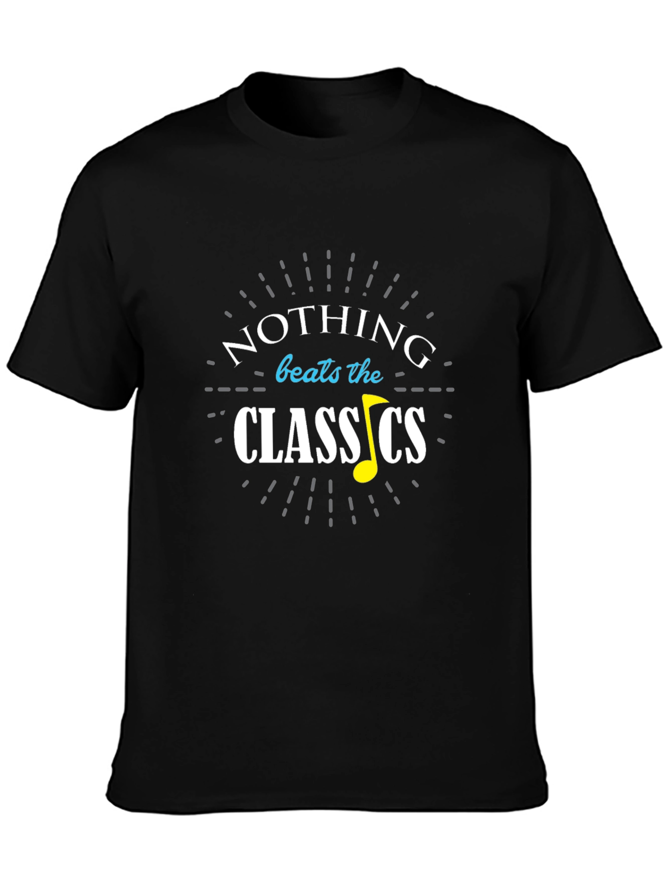 Nothing Beats the Classics Black T-Shirt