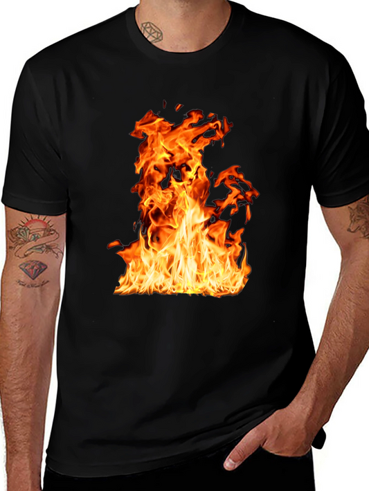 Flaming Hot Black T-Shirt