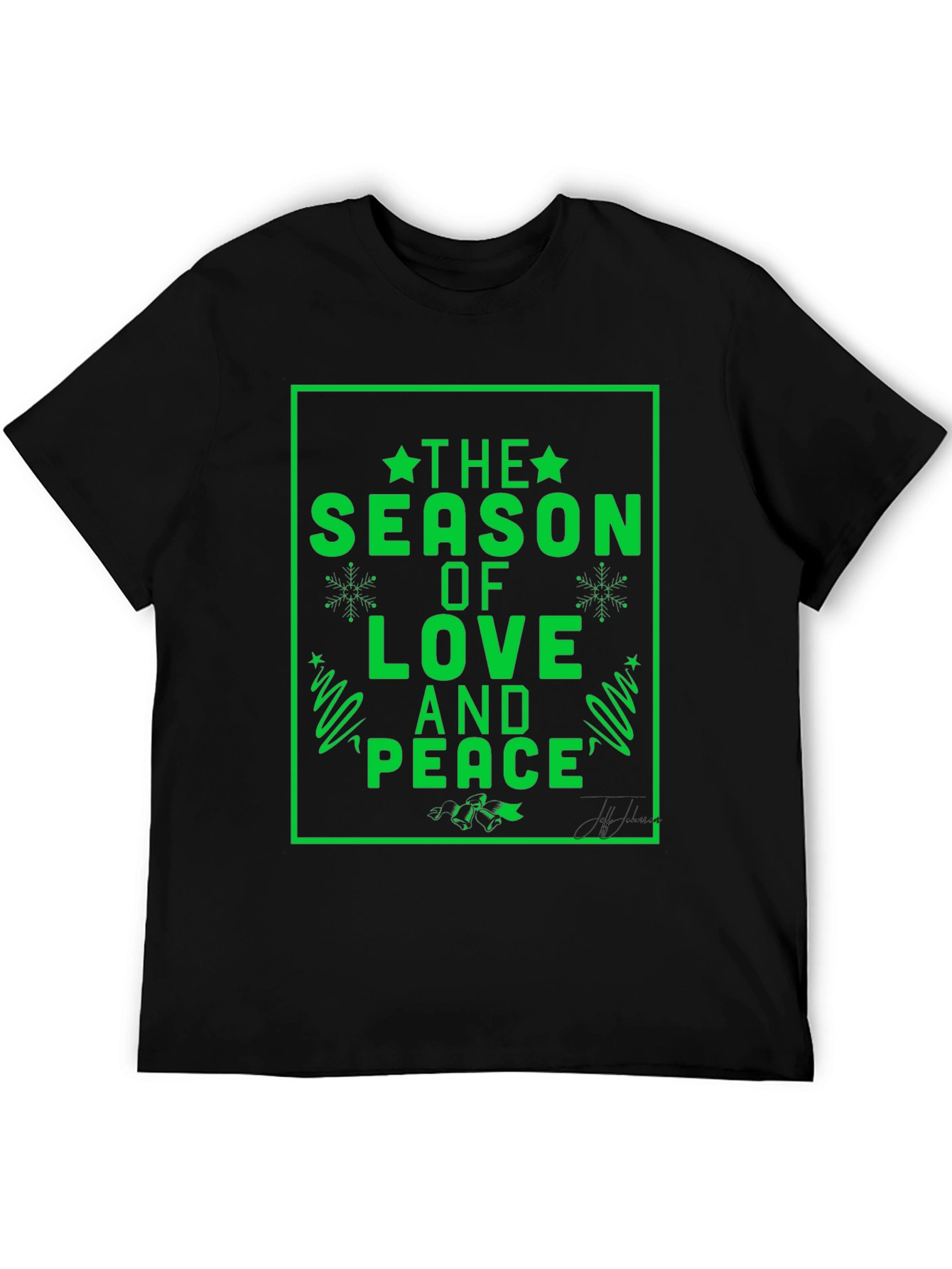 Festive Holiday Season Love & Peace T-Shirt
