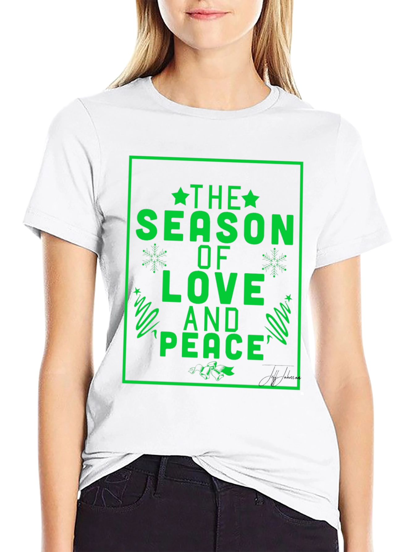 Festive Holiday Season Love & Peace T-Shirt