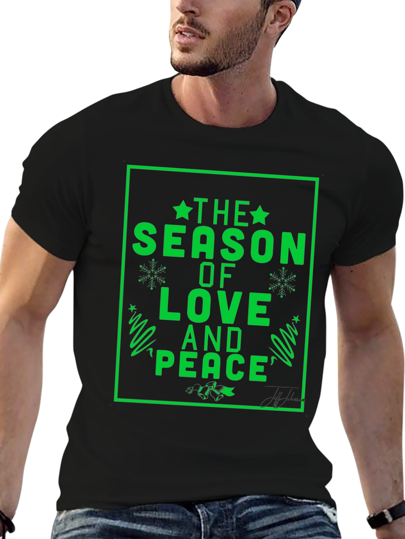 Festive Holiday Season Love & Peace T-Shirt