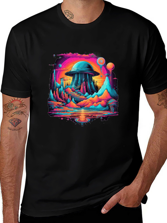 UFO Landscape T-Shirt