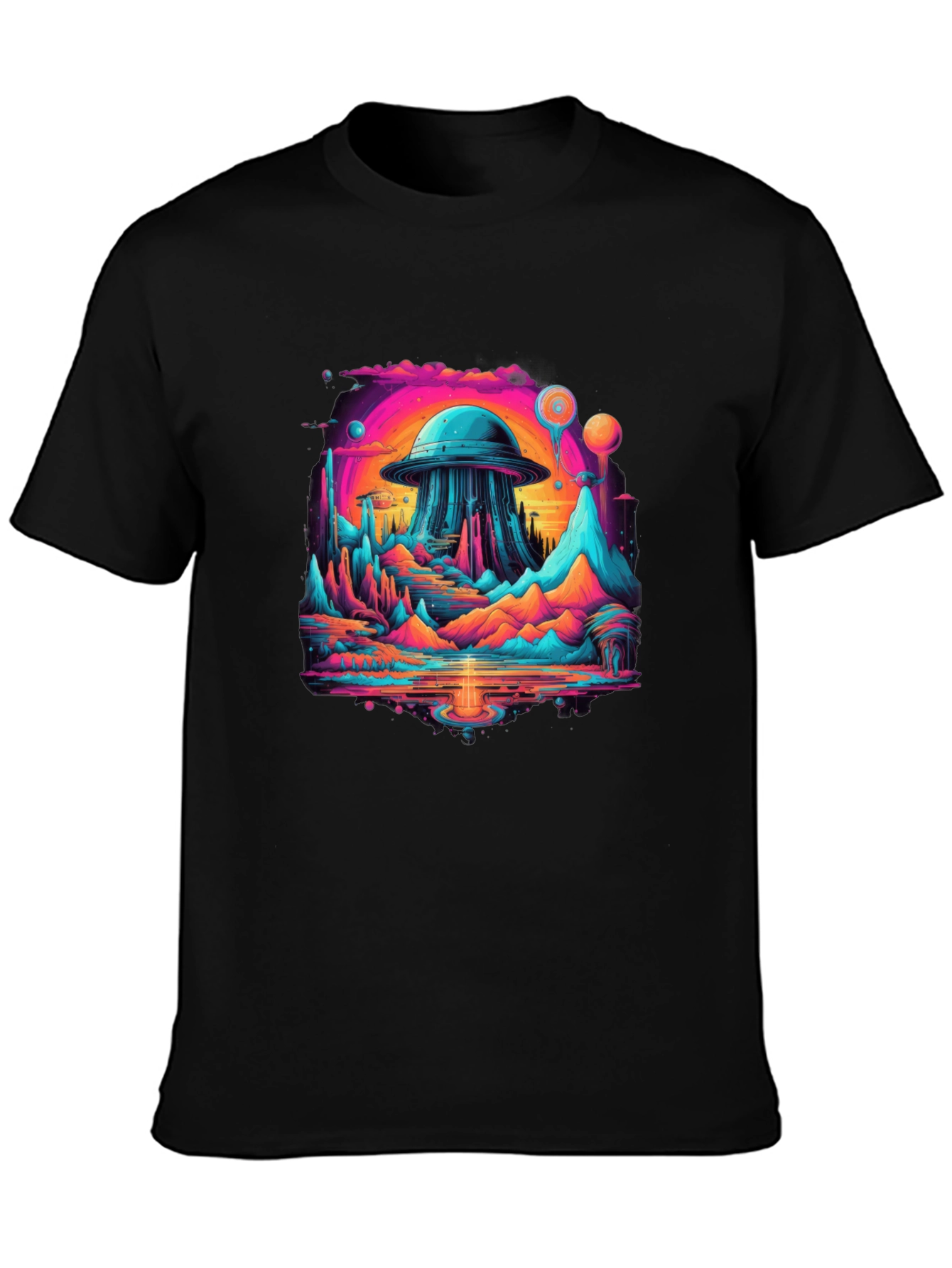 UFO Landscape T-Shirt