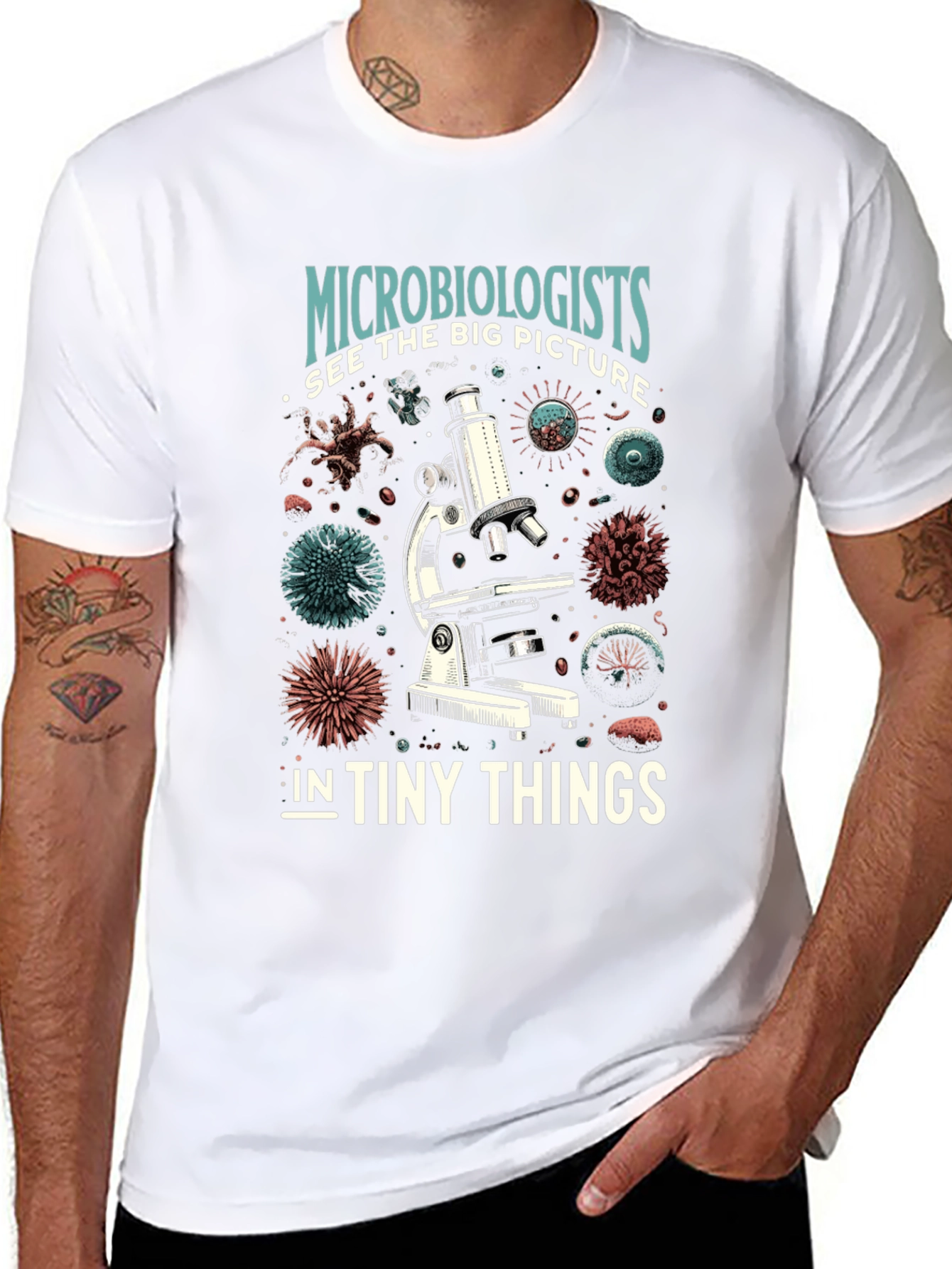 Microbiologist See Big Picture T-Shirt