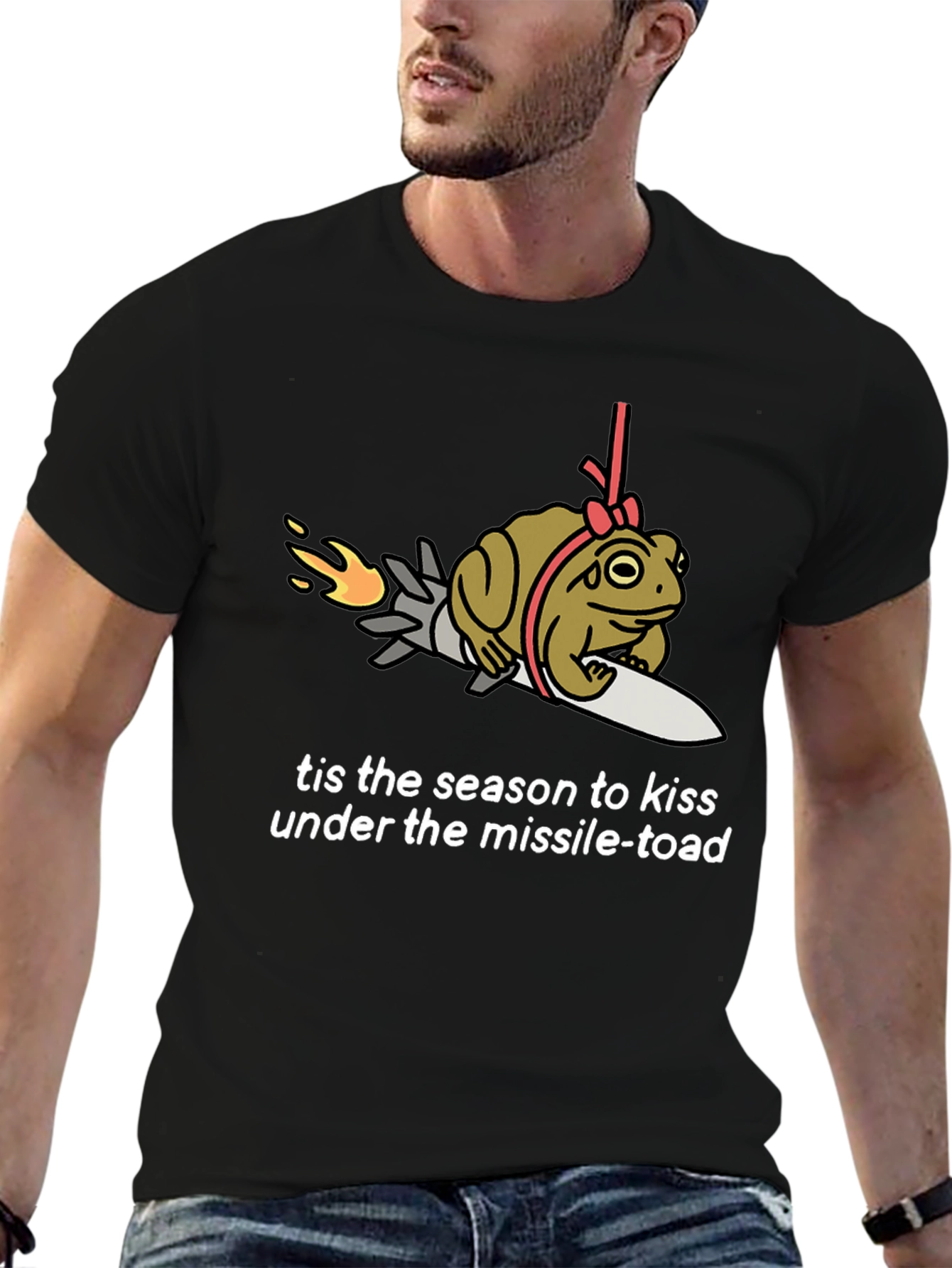 Missile-Toad T-Shirt Funny Holiday Tee