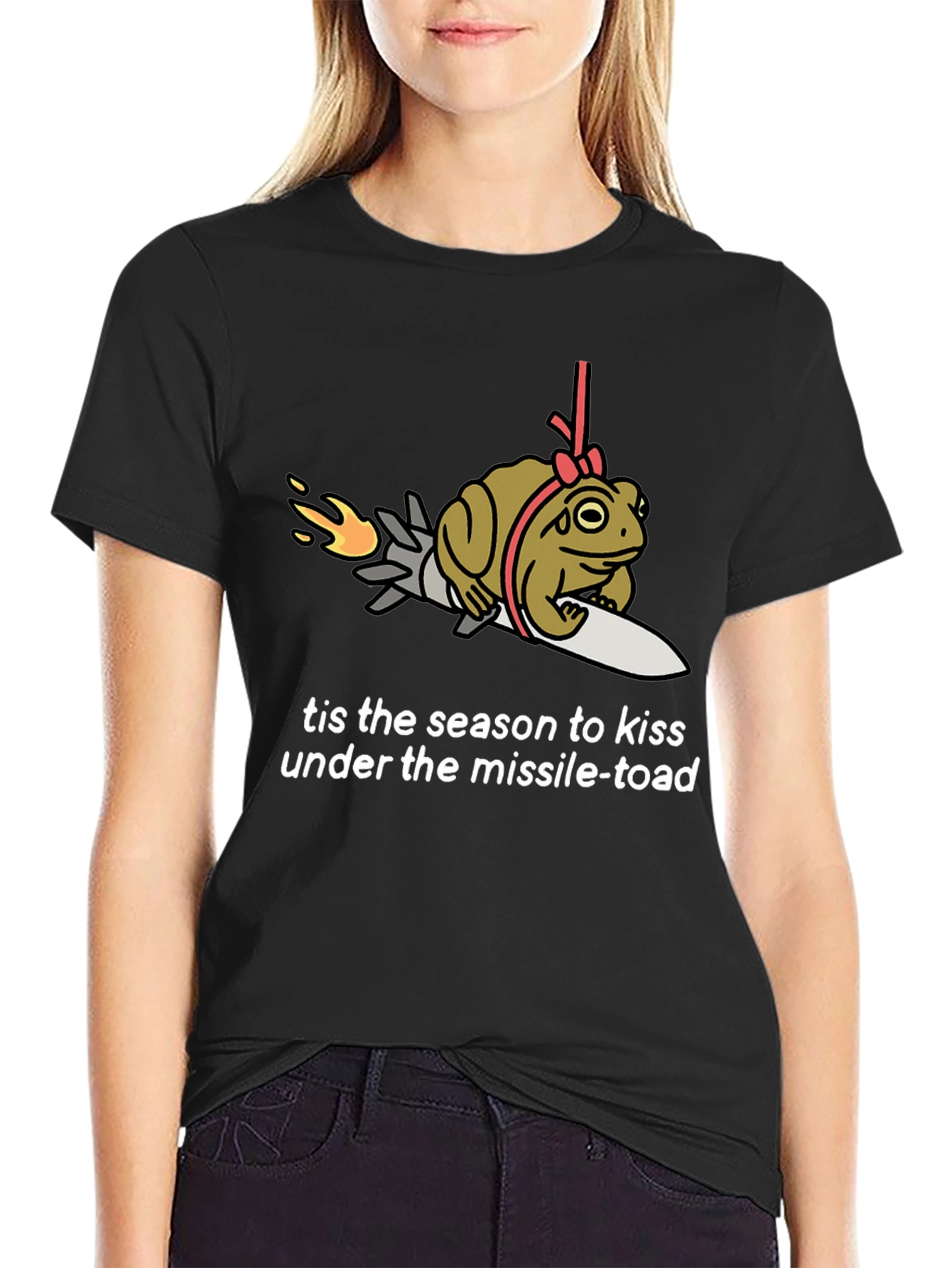 Missile-Toad T-Shirt Funny Holiday Tee