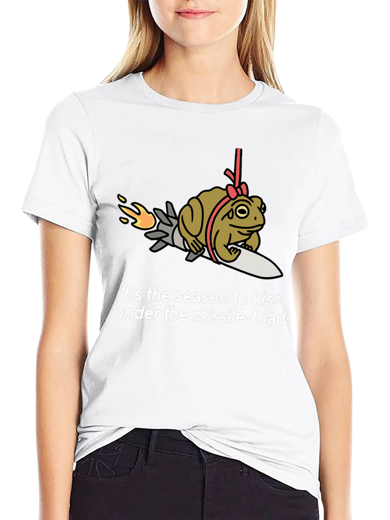 Missile-Toad T-Shirt Funny Holiday Tee