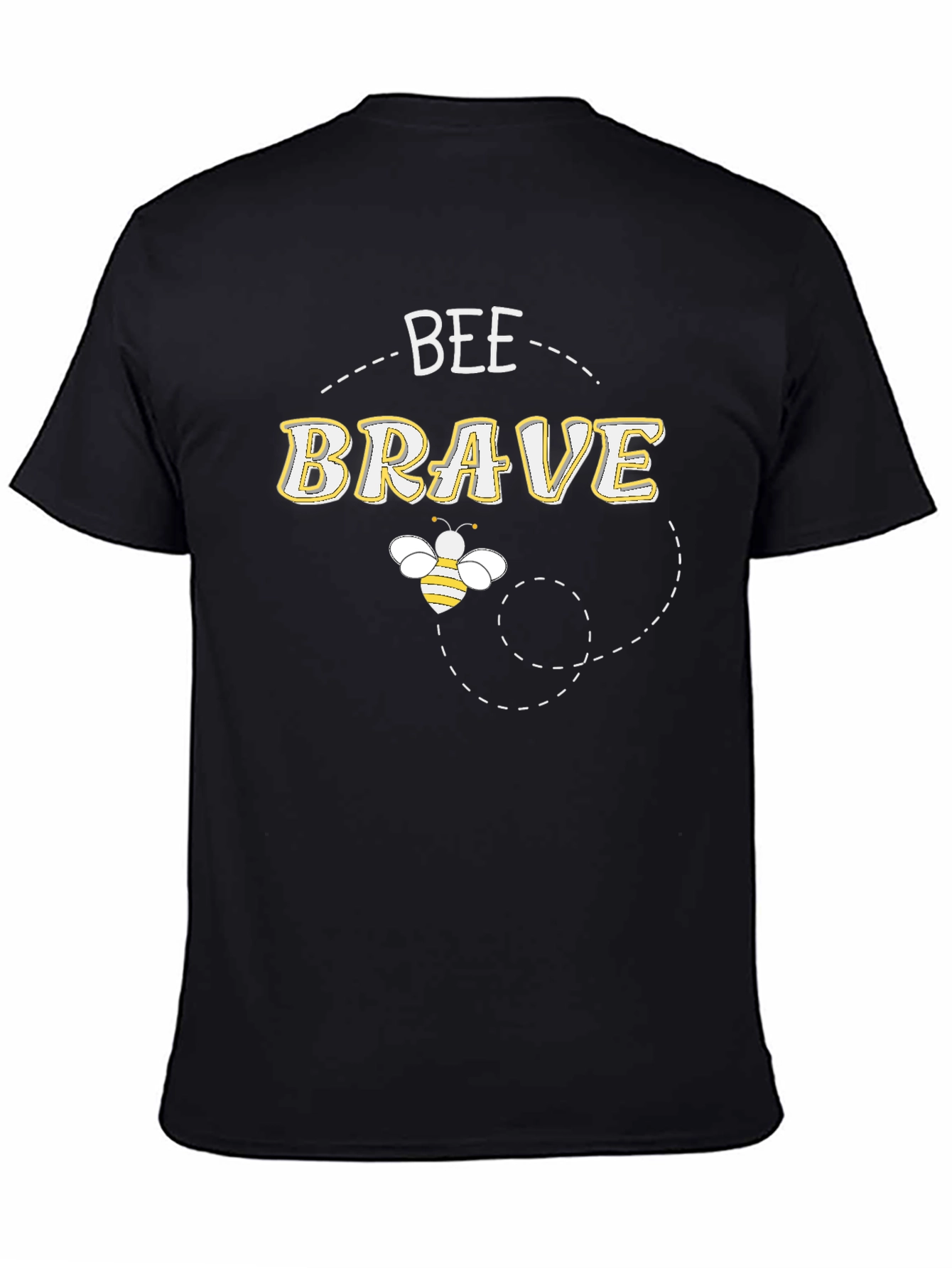 Bee Brave Black T-Shirt