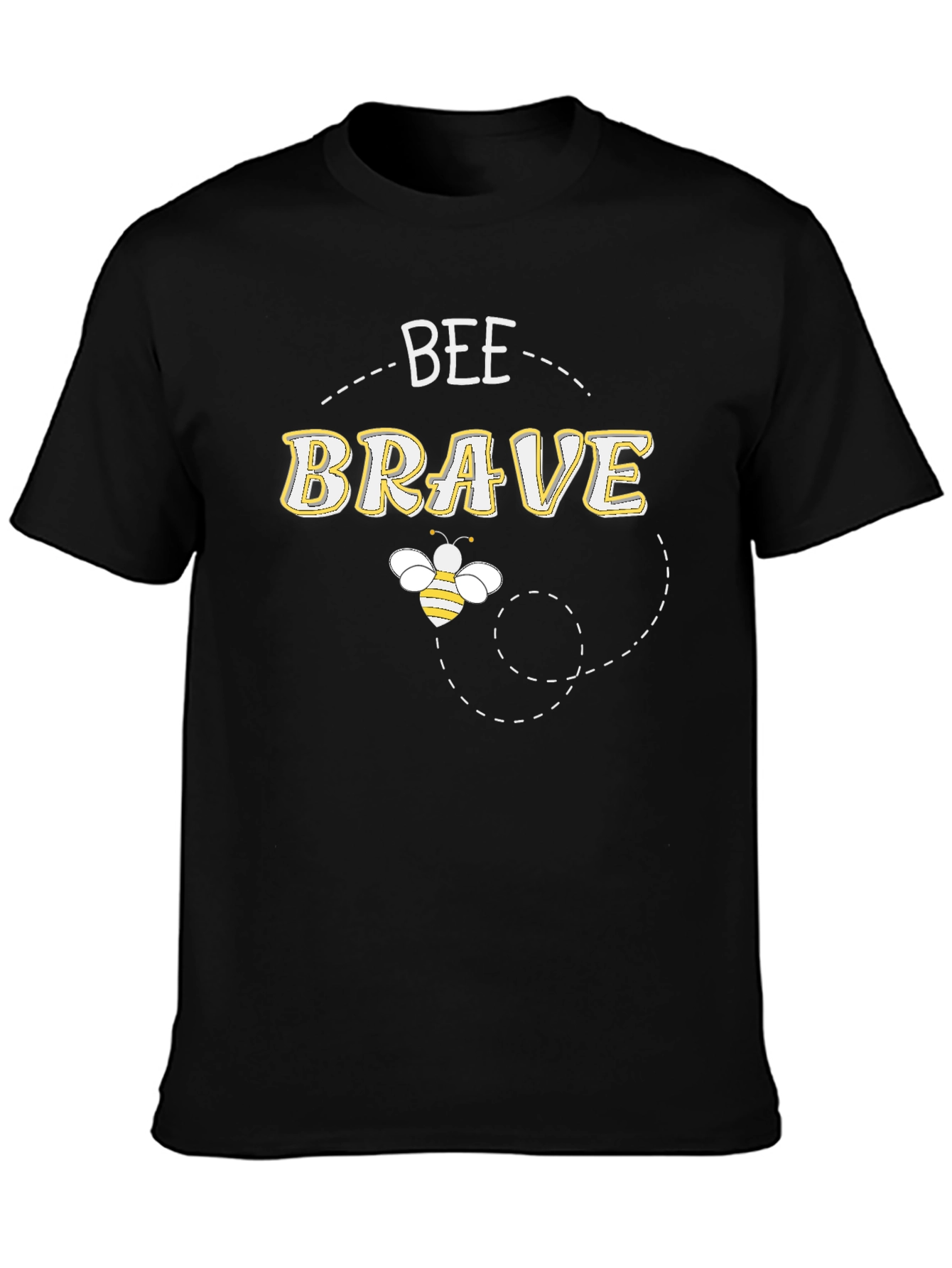 Bee Brave Black T-Shirt