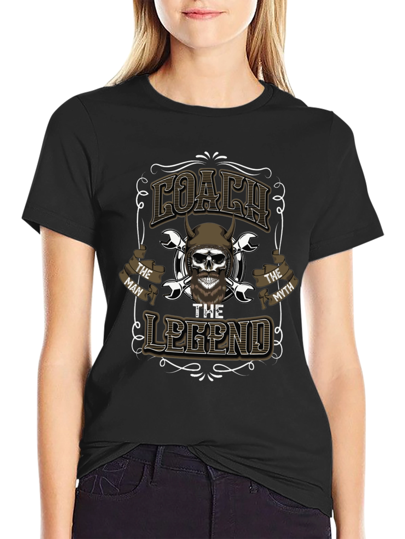Coach The Man The Myth The Legend T-Shirt