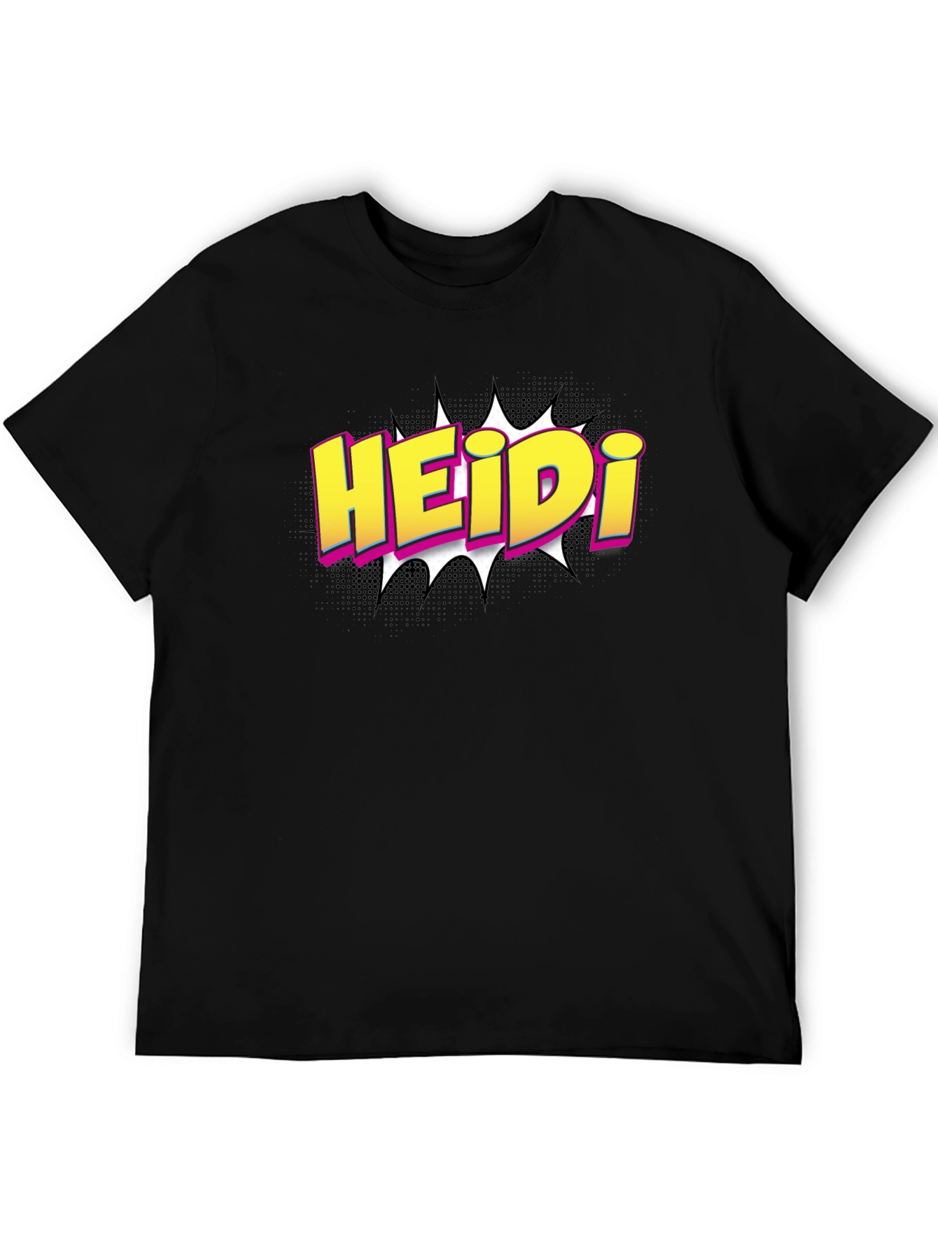 HEIDi Comic Style Graphic T-Shirt