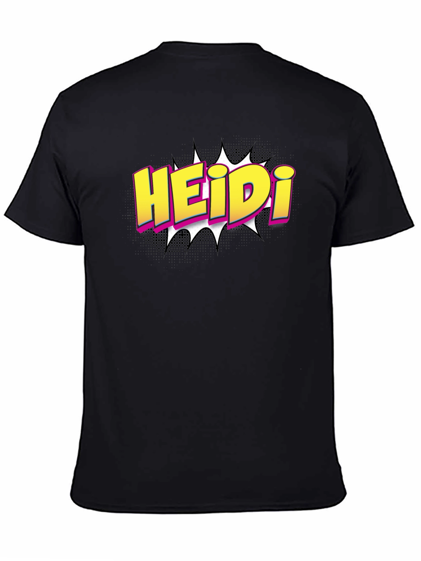 HEIDi Comic Style Graphic T-Shirt